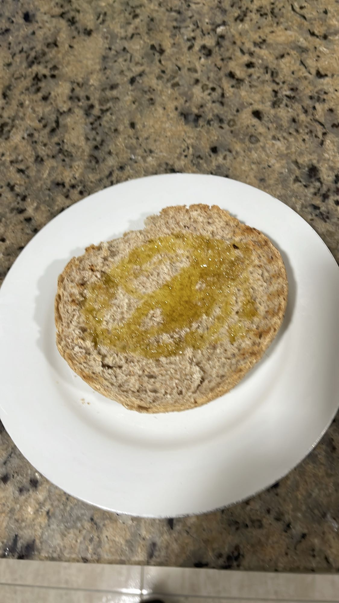 Pan integral con aceite