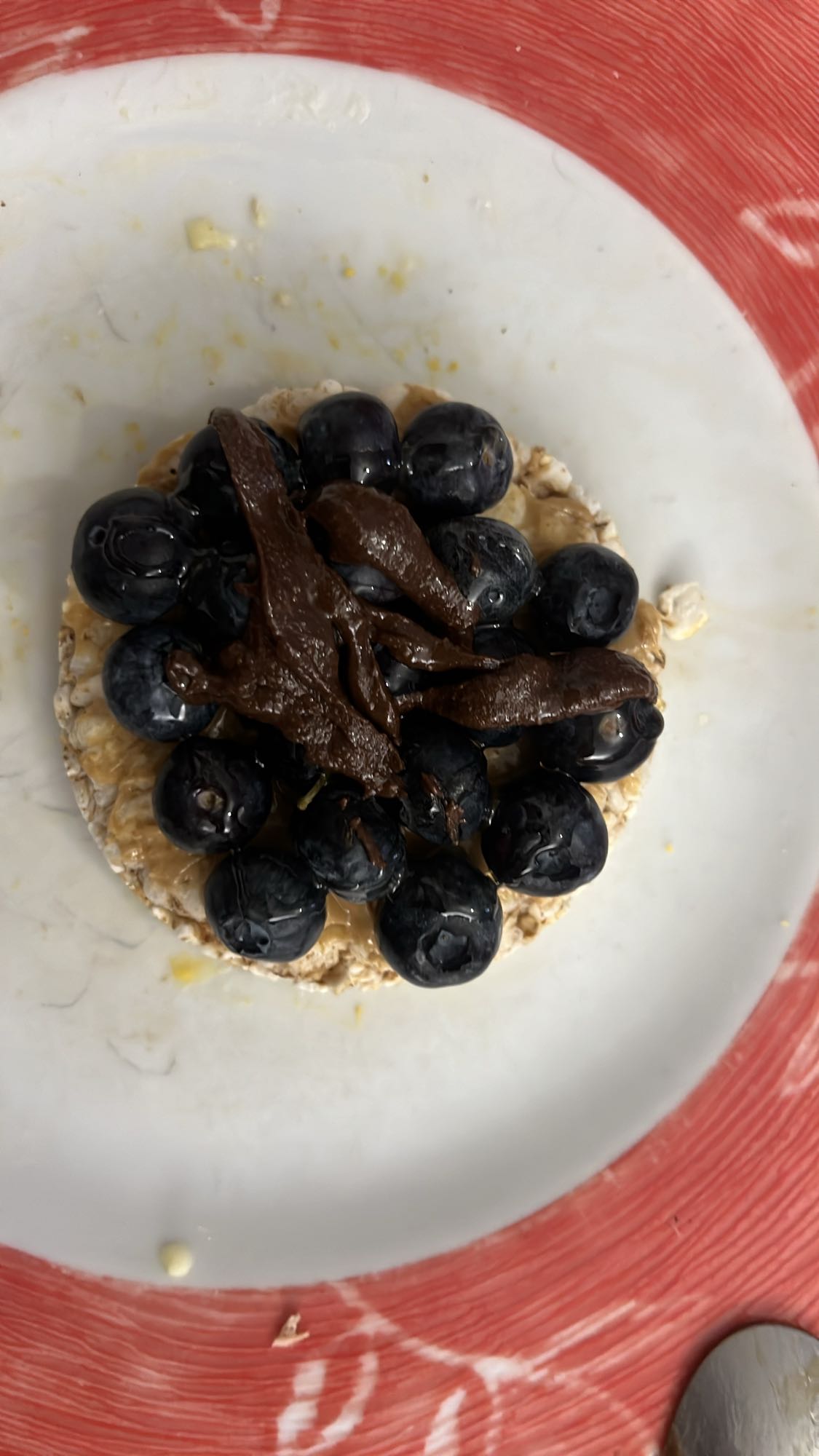Arroz con arándanos y cacao