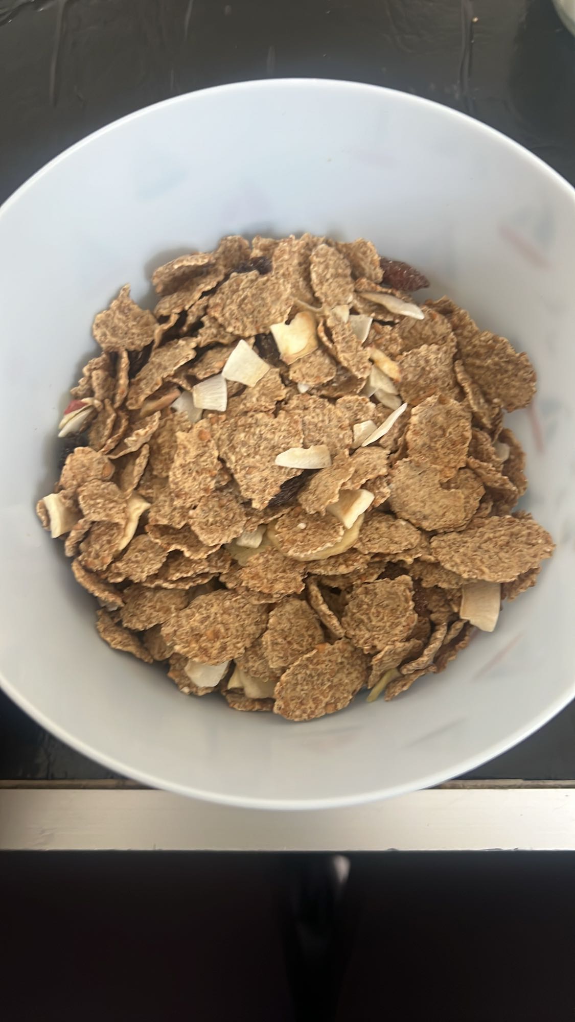 Bol de céréales fibres