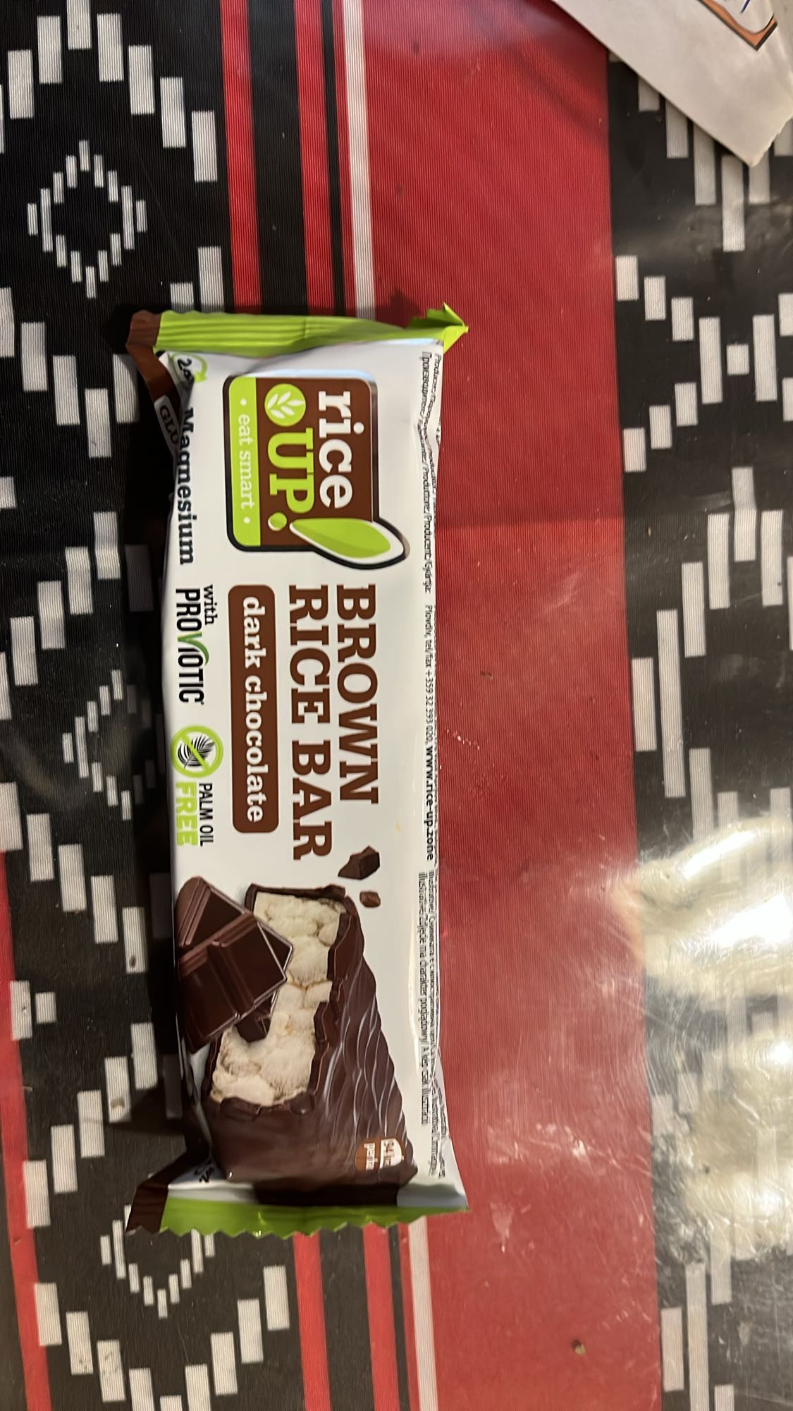 Брауни бар с кафяв ориз