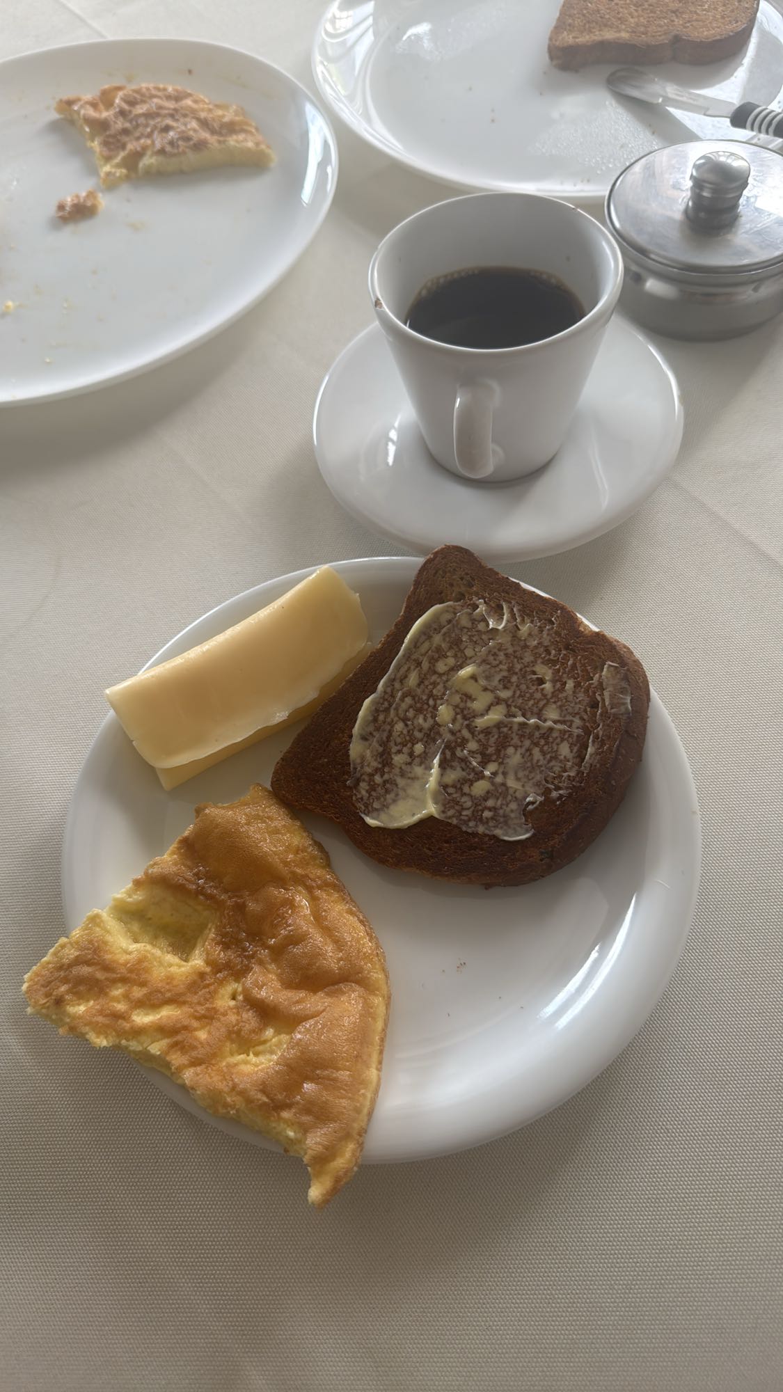 Café da manhã simples