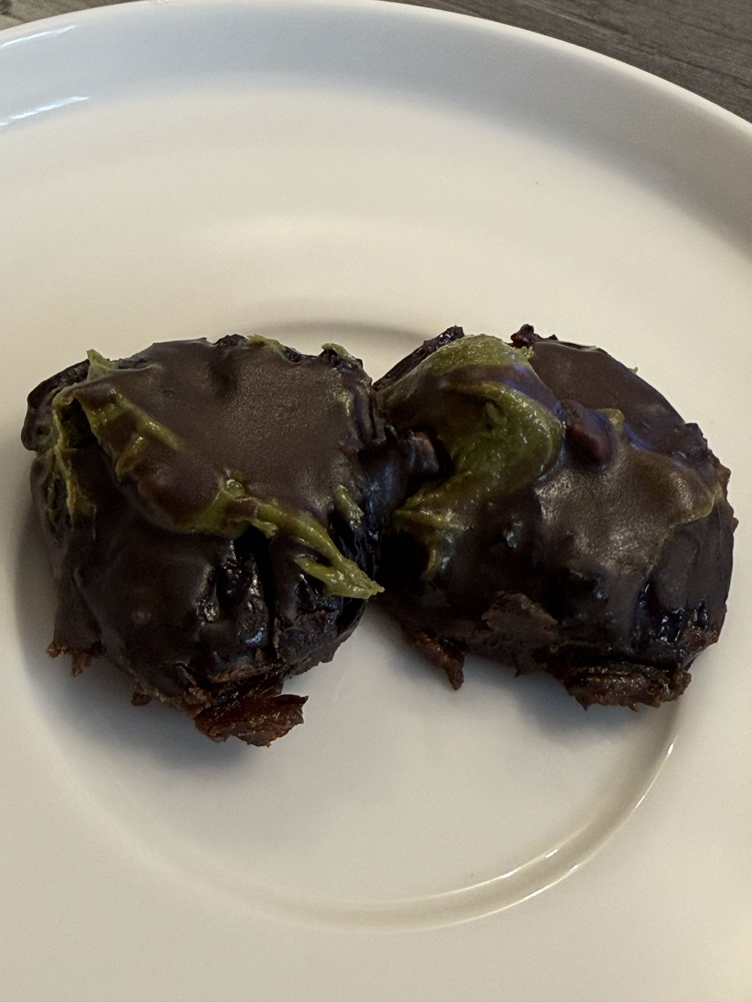 Biscuits chocolat matcha