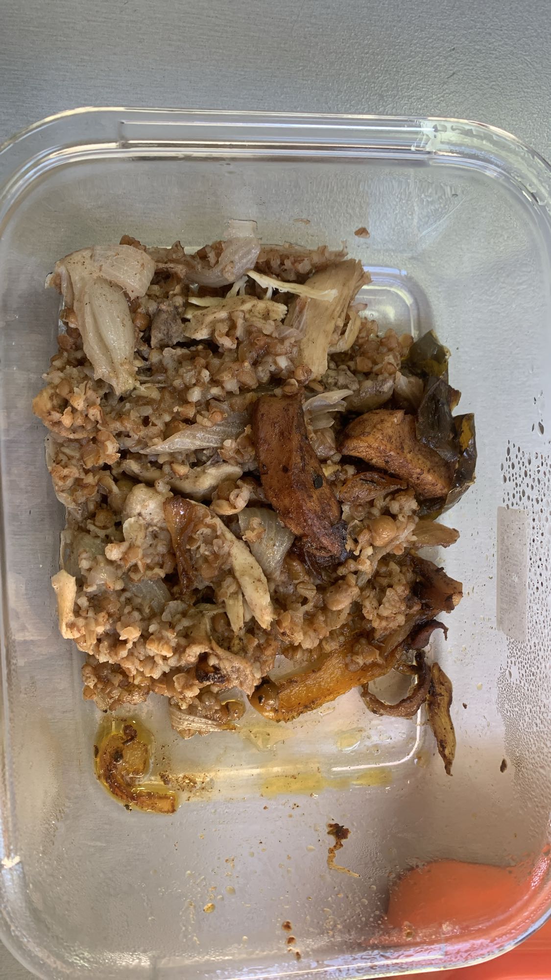 Buckwheat with mushrooms