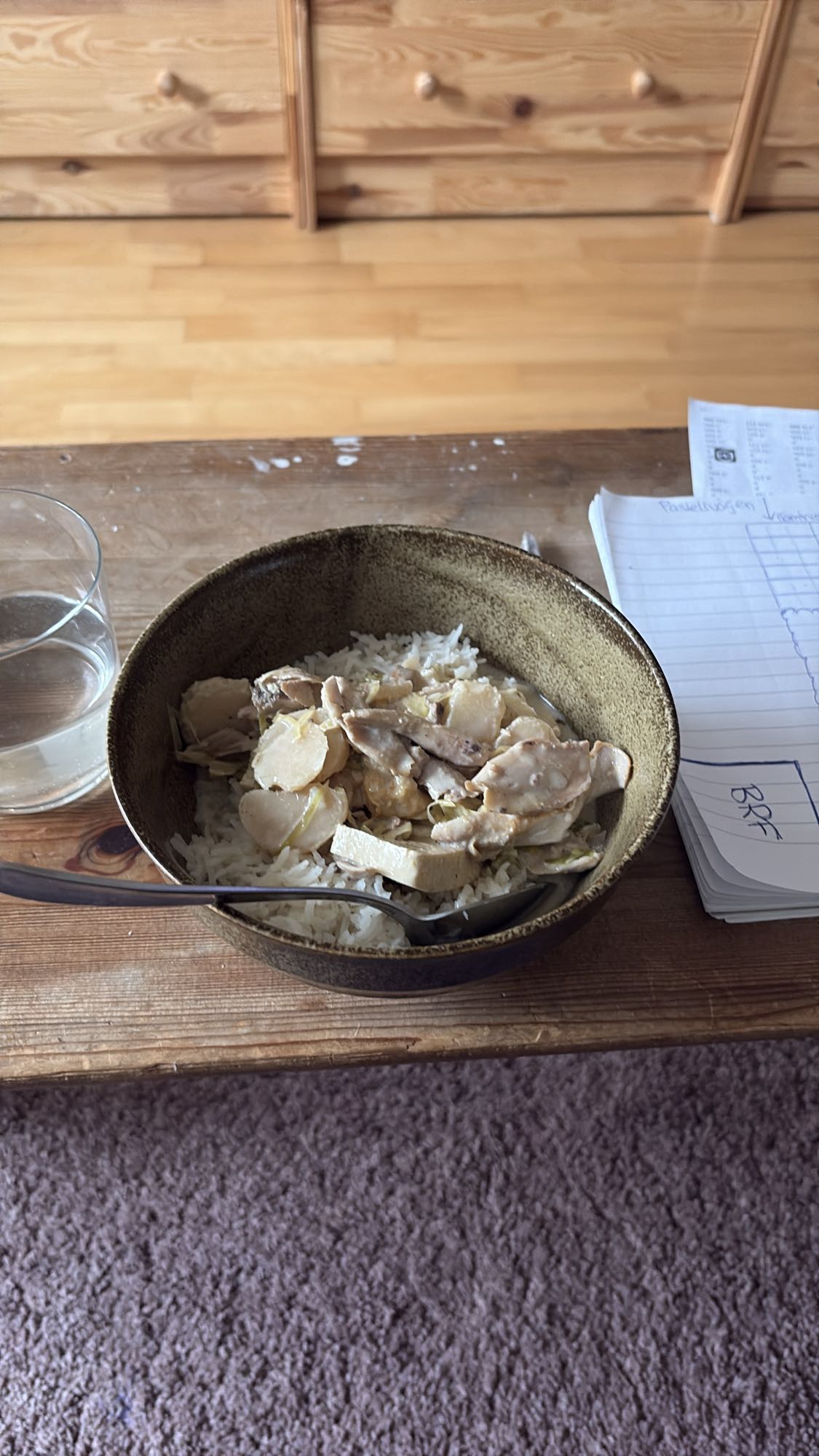 Kycklinggryta med ris