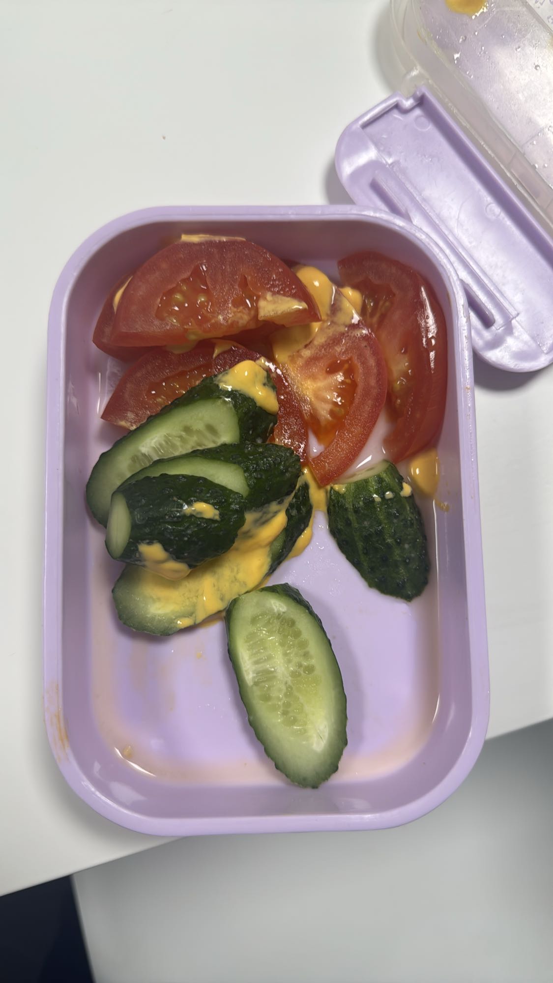 Овощи с соусом