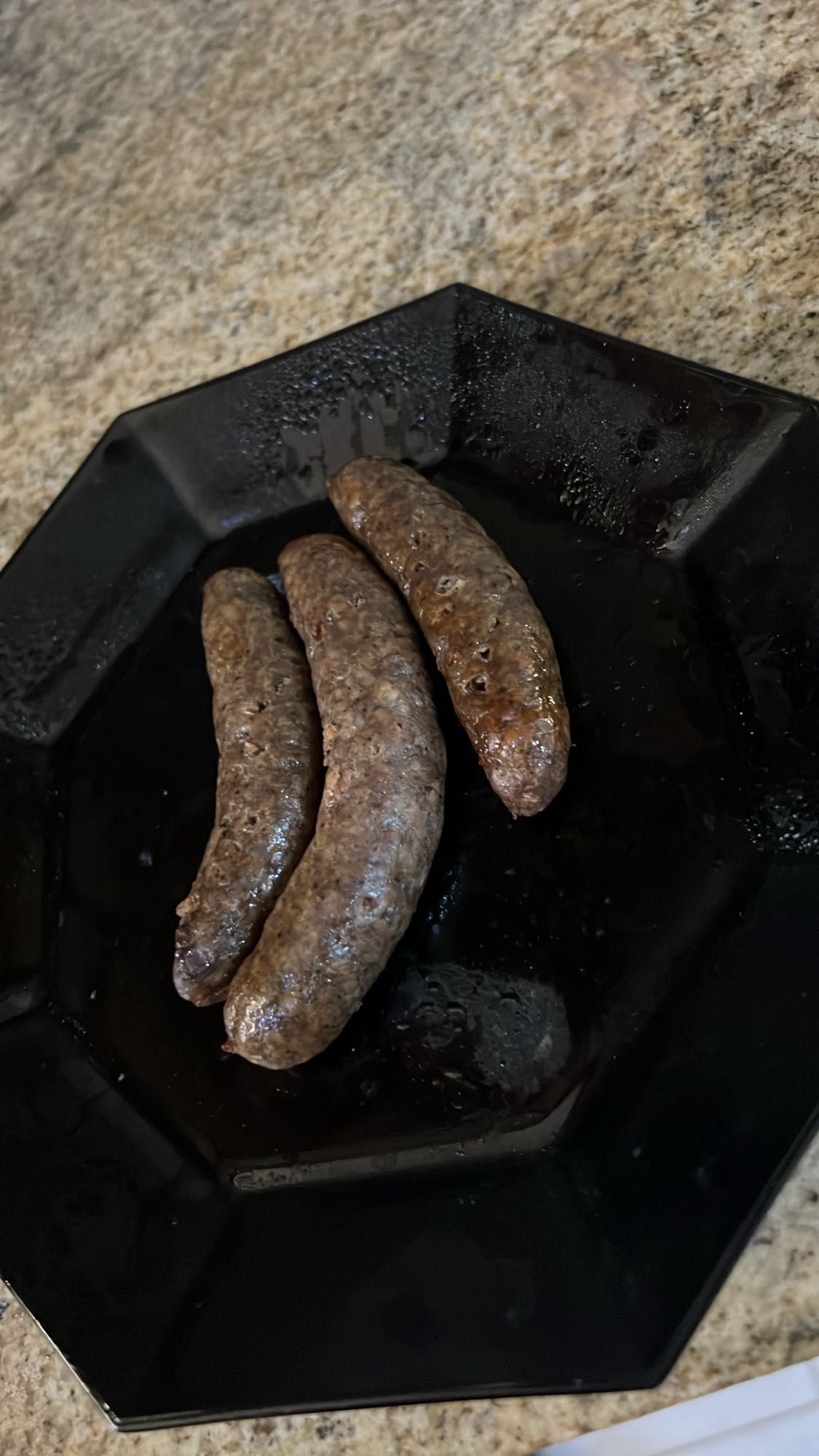 Grilled Beef Sausages