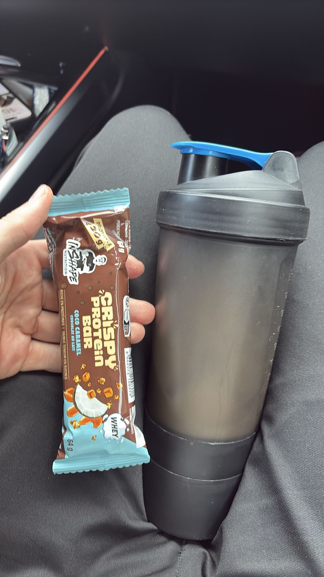 Barre protéinée et shake