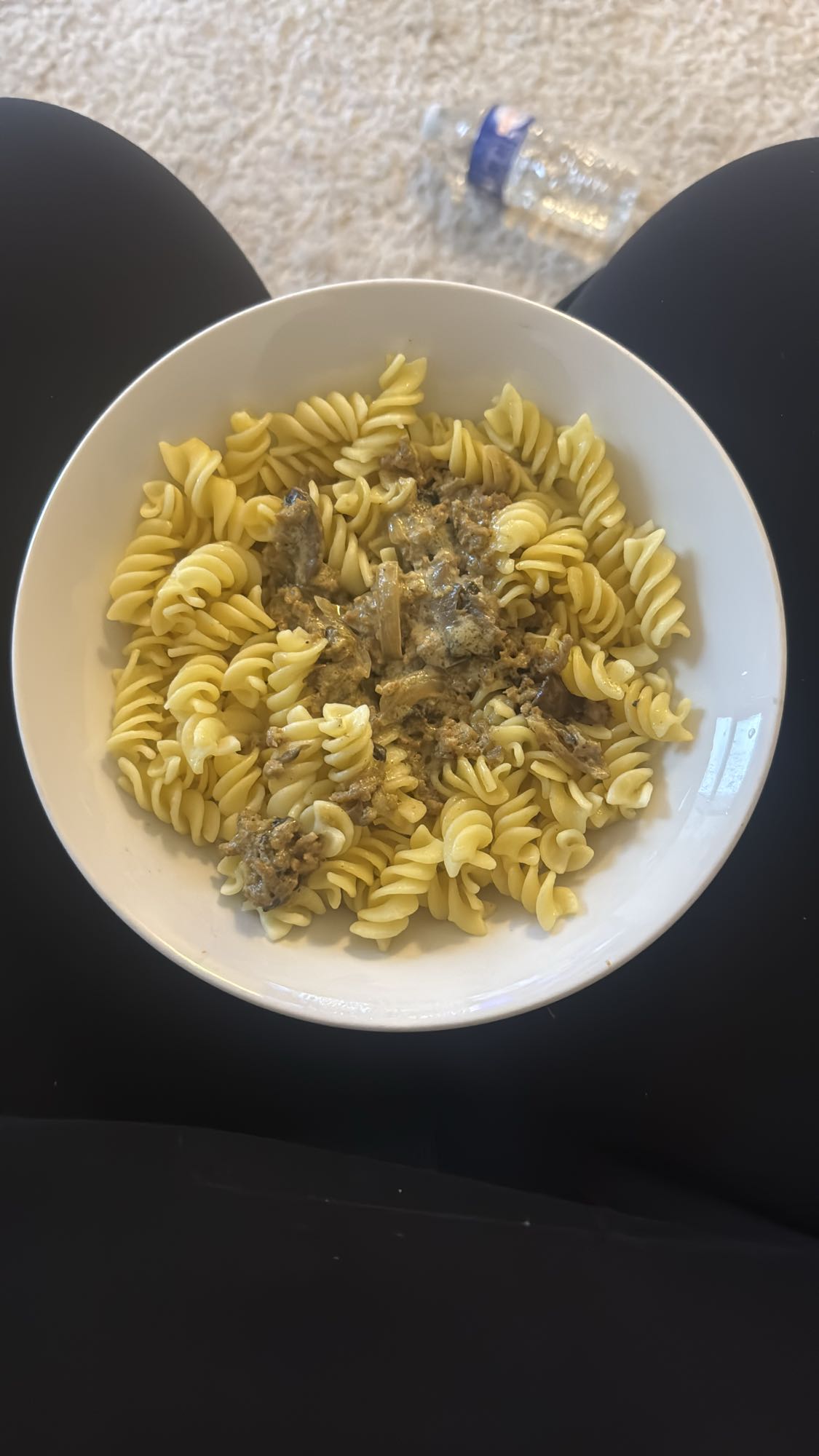 Pâtes à la sauce crémeuse