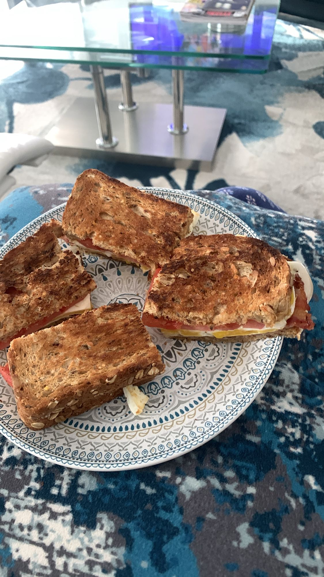 Sandwich grillé mixte