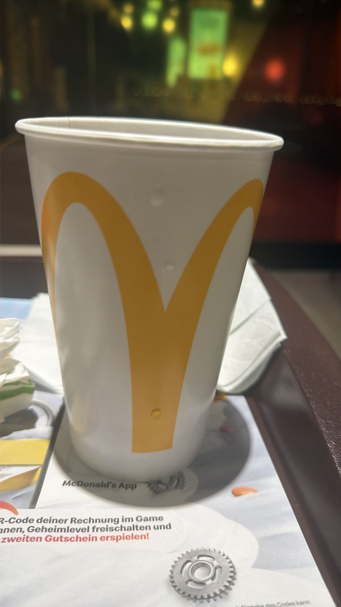 McDonald's Wasserbecher