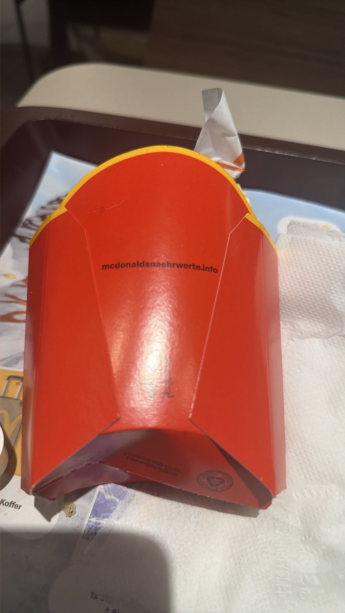 Pommes Frites (leer)