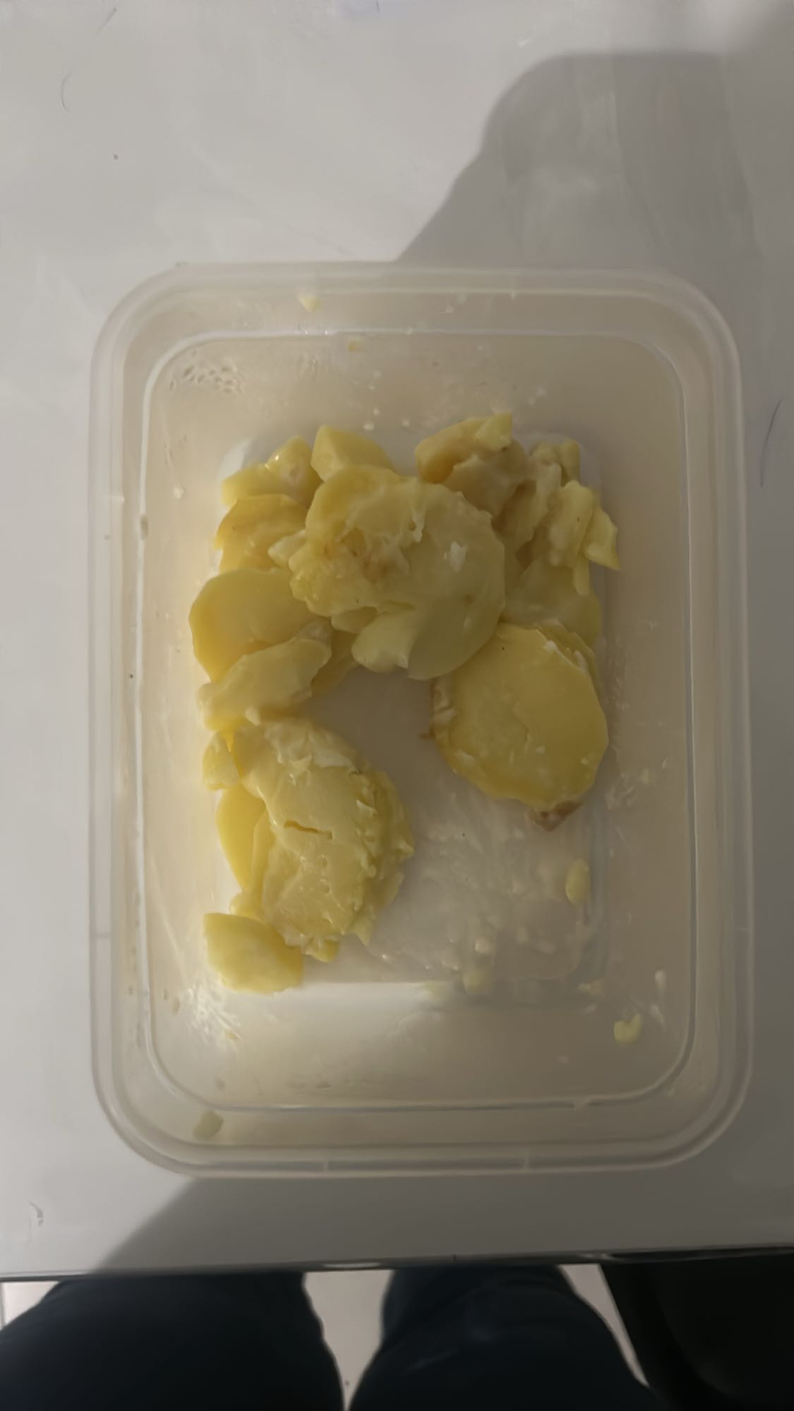 pommes de terre bouillies