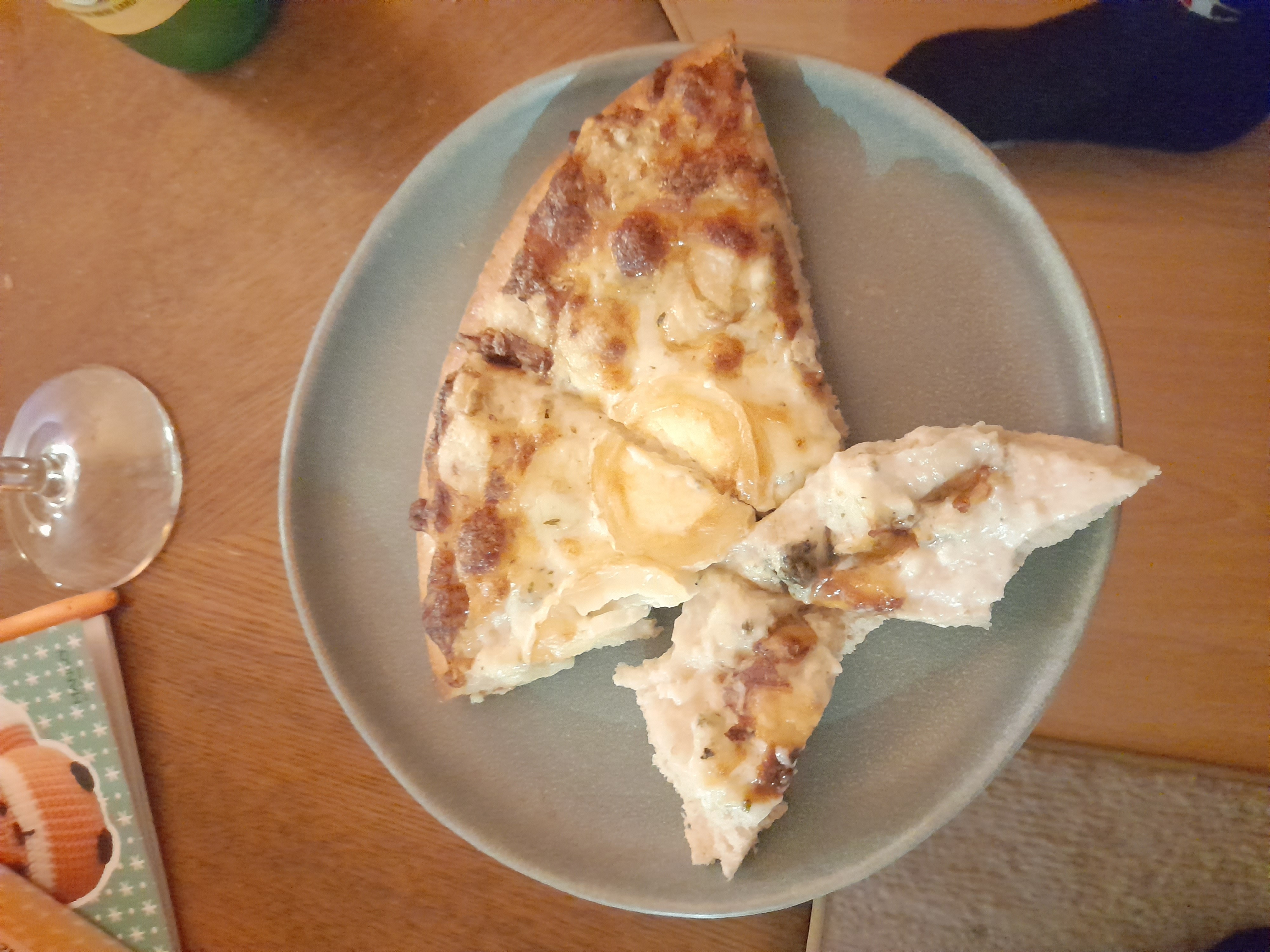 Pizza blanche fromage