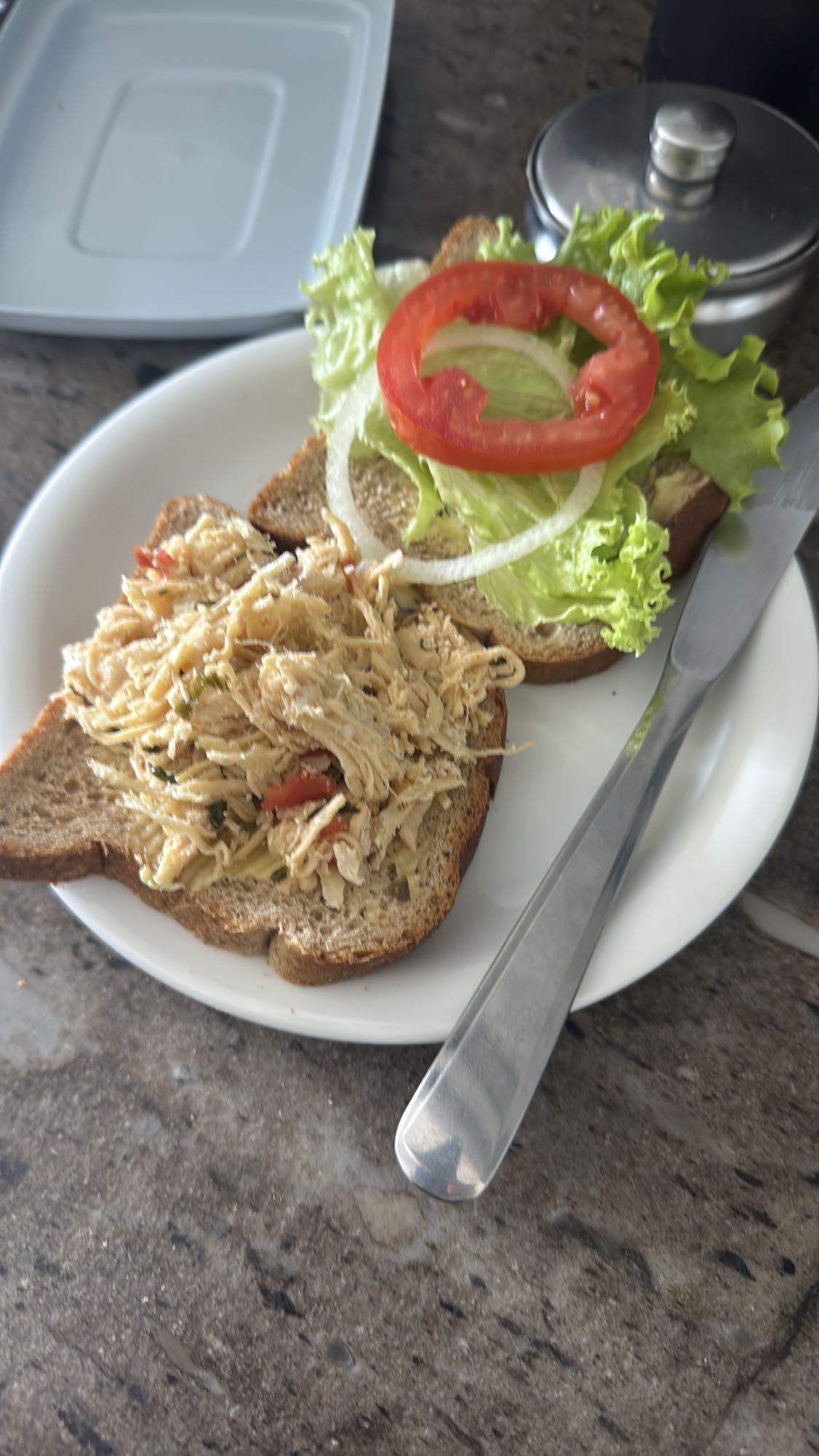 Sanduíche de frango light