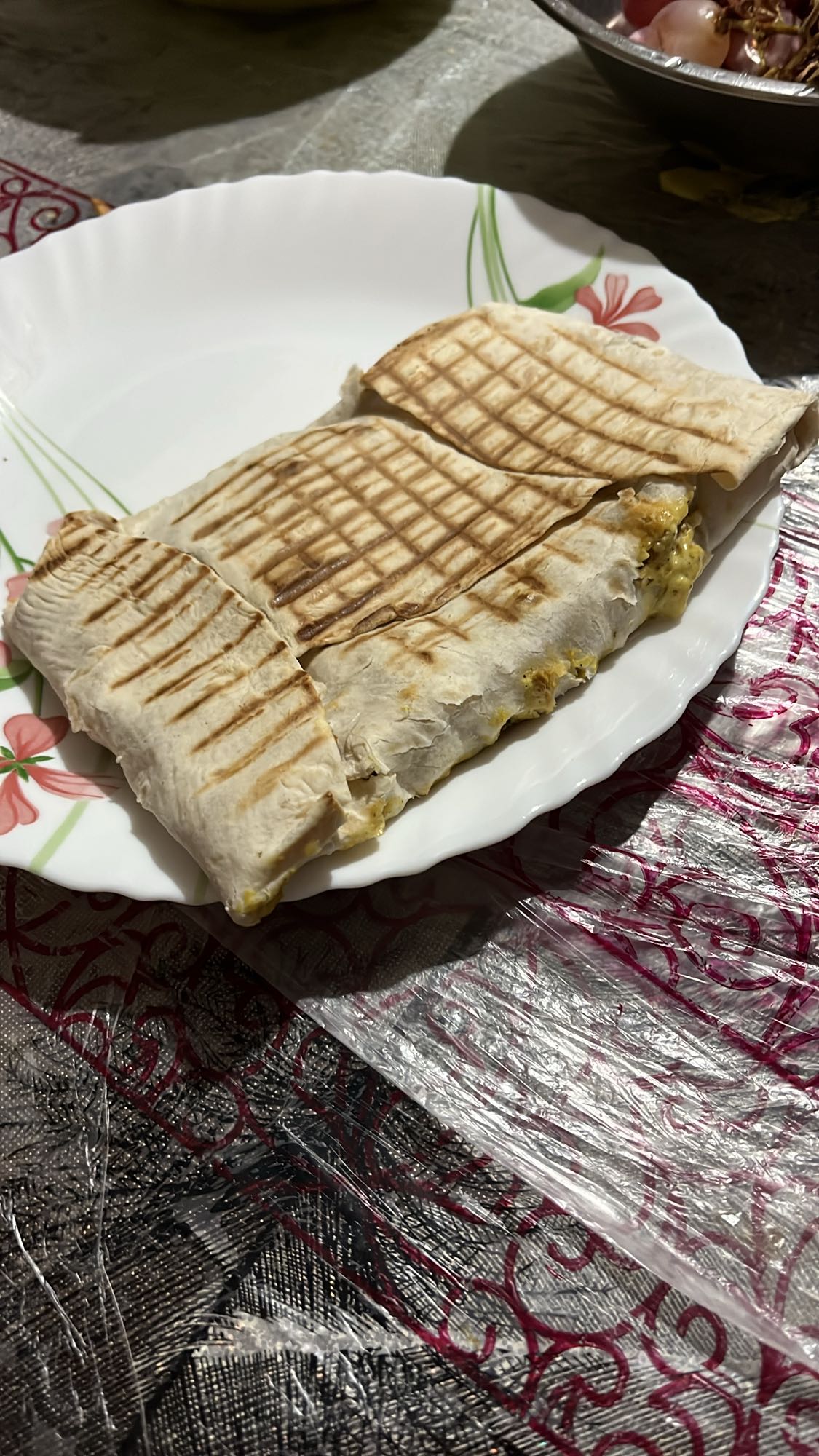 Wrap au poulet grillé