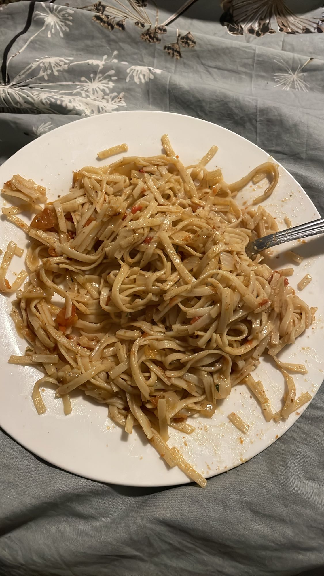 Pâtes à la sauce tomate