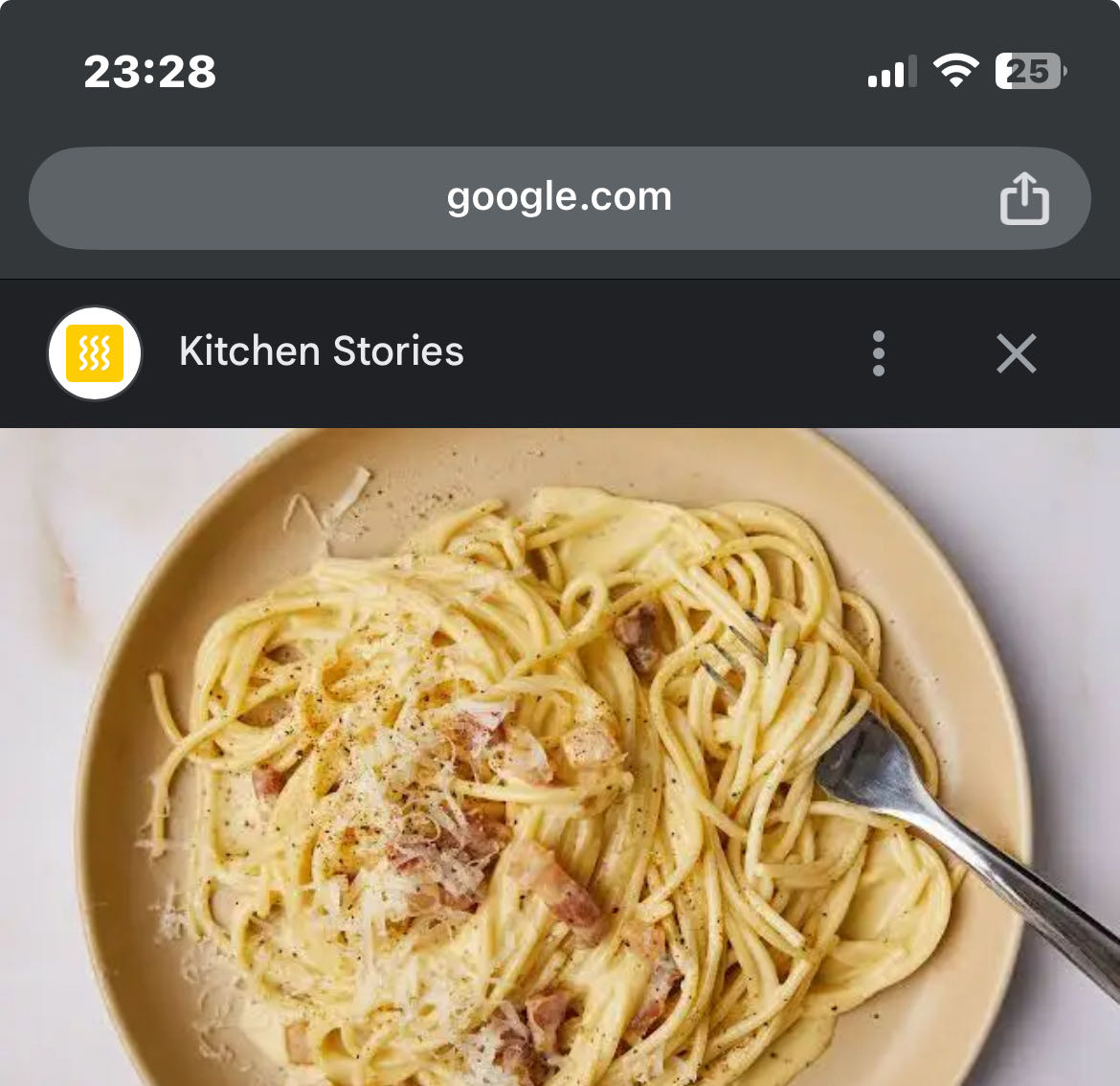Spaghetti Carbonara