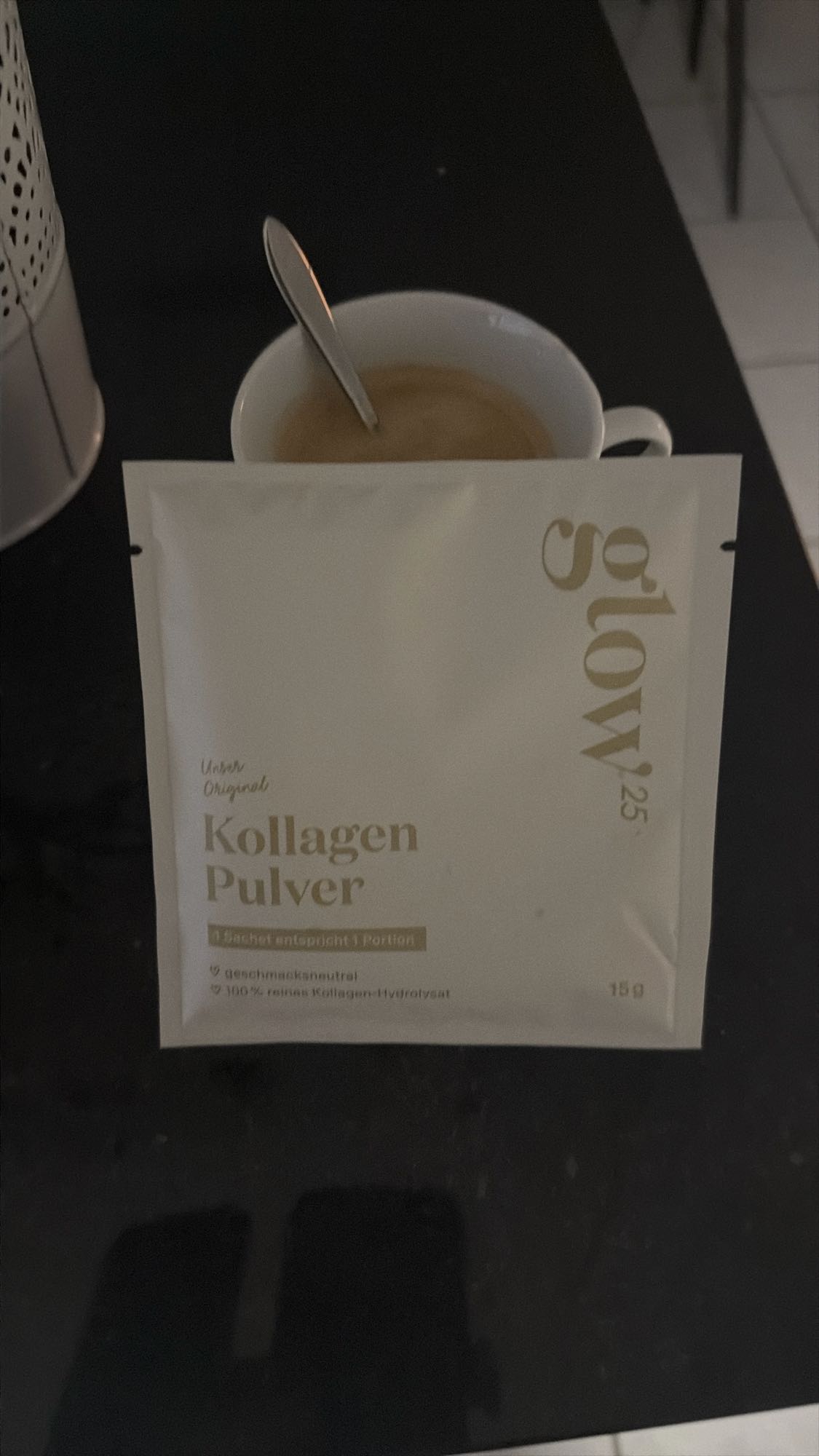Kaffee mit Kollagen