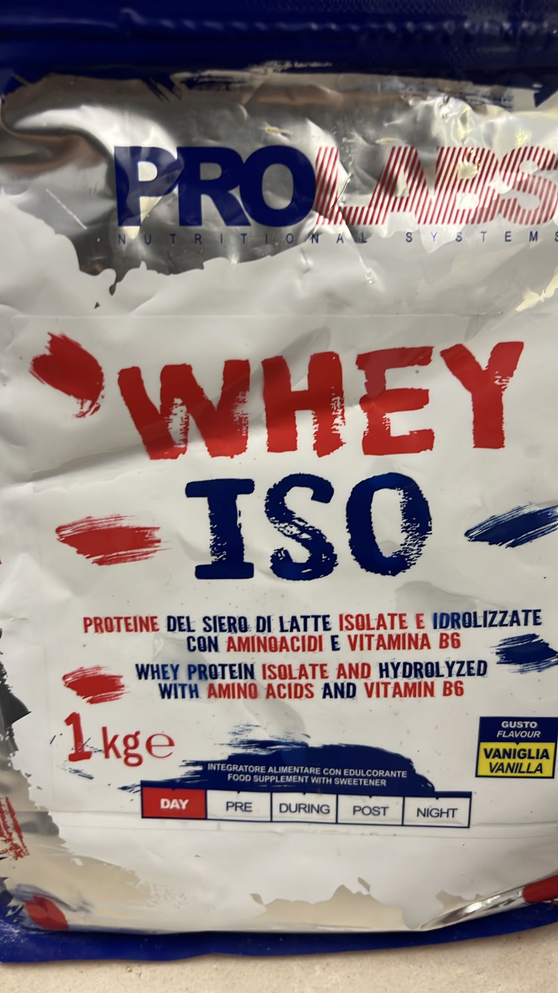 Whey Protein Isolate Vanilla