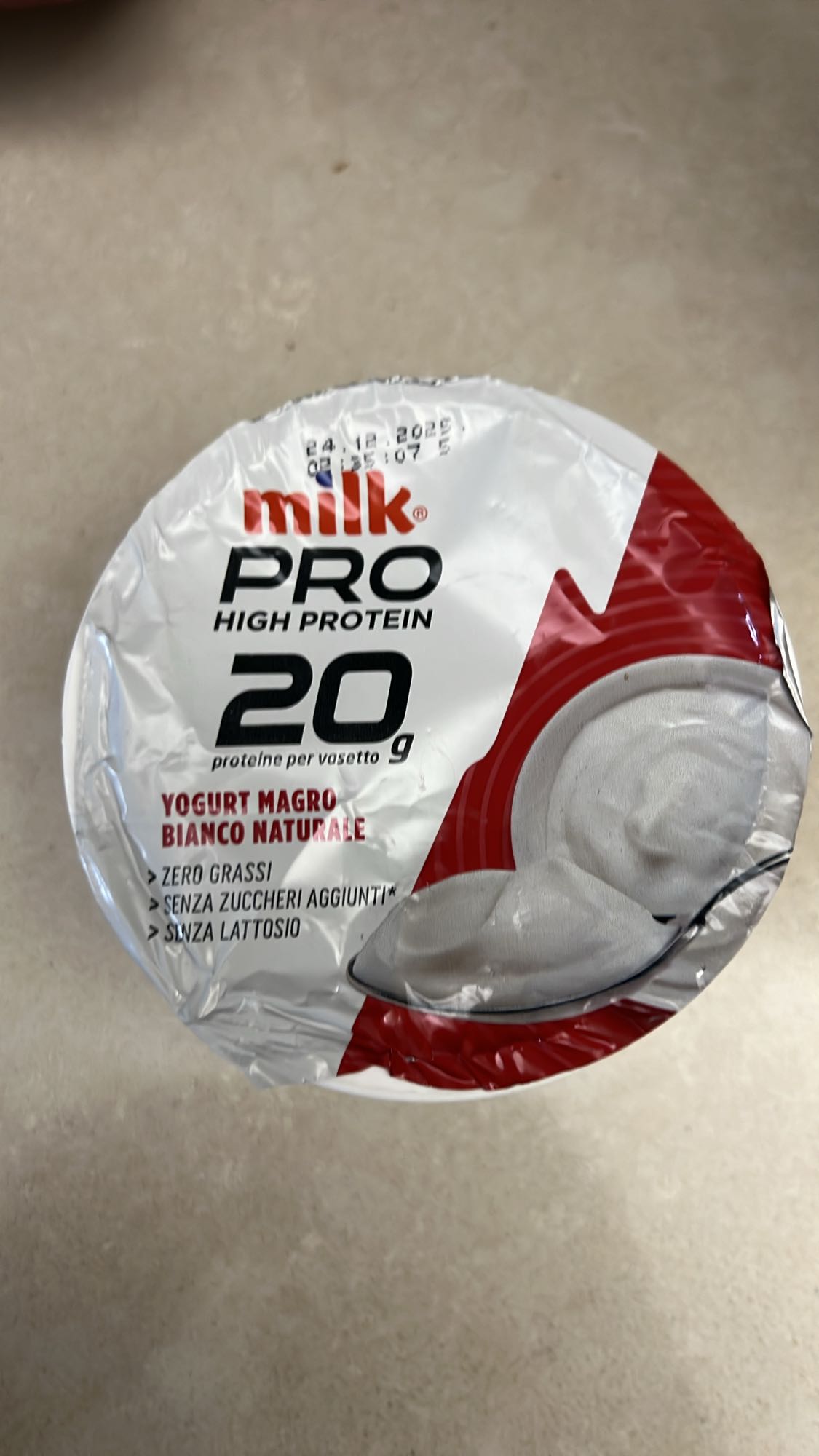 Yogurt magro proteico