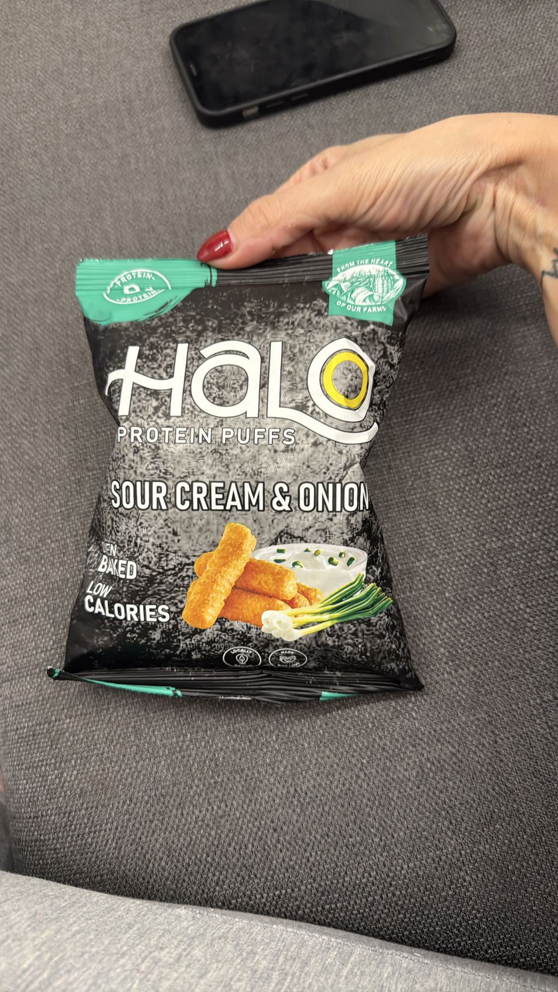 Halo Protein Puffs Sour Cream