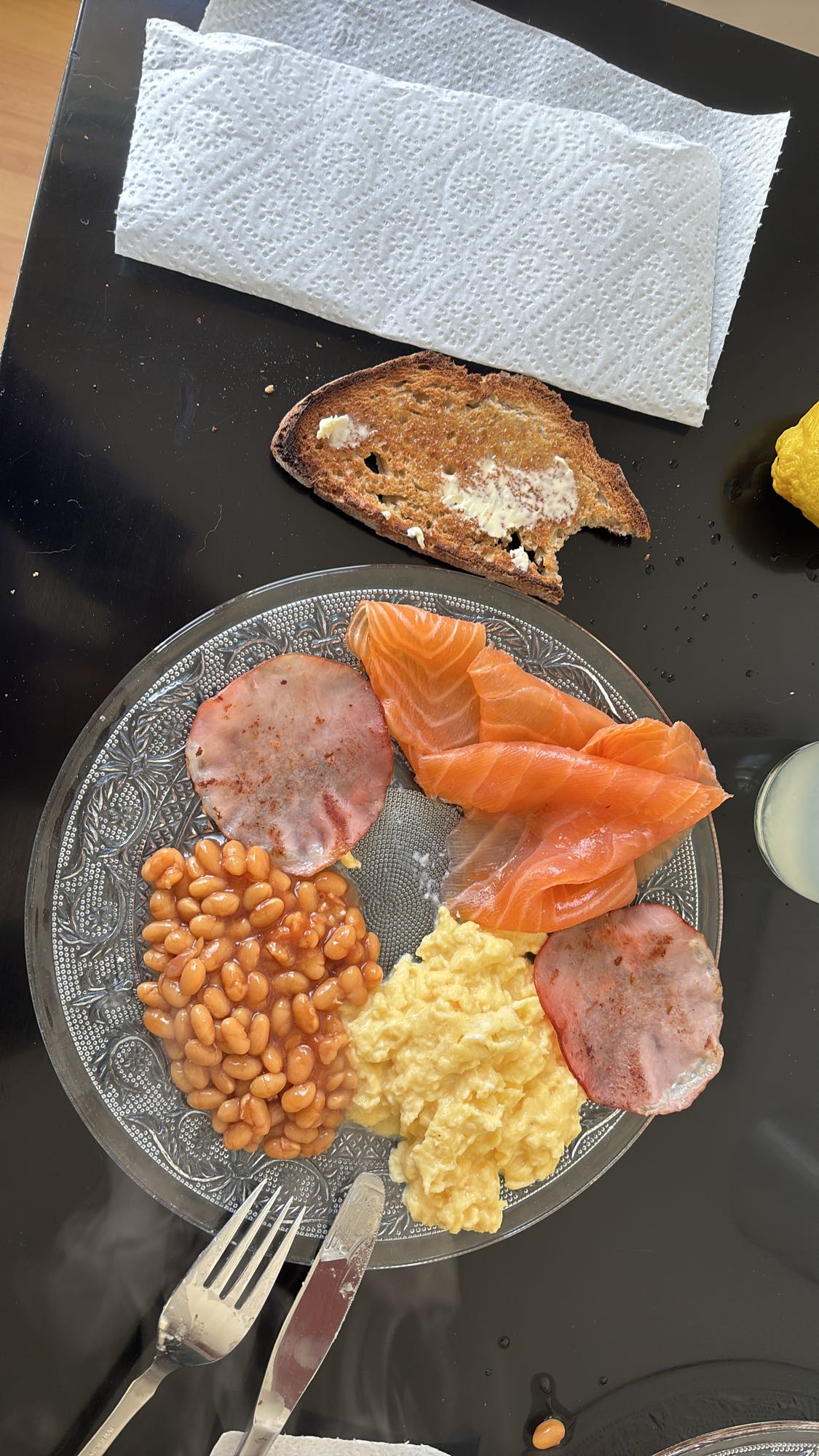 Petit déjeuner protéiné