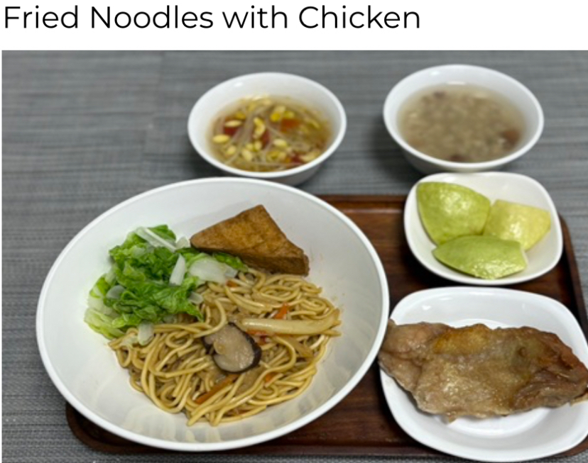 Fried Noodles with Chicken