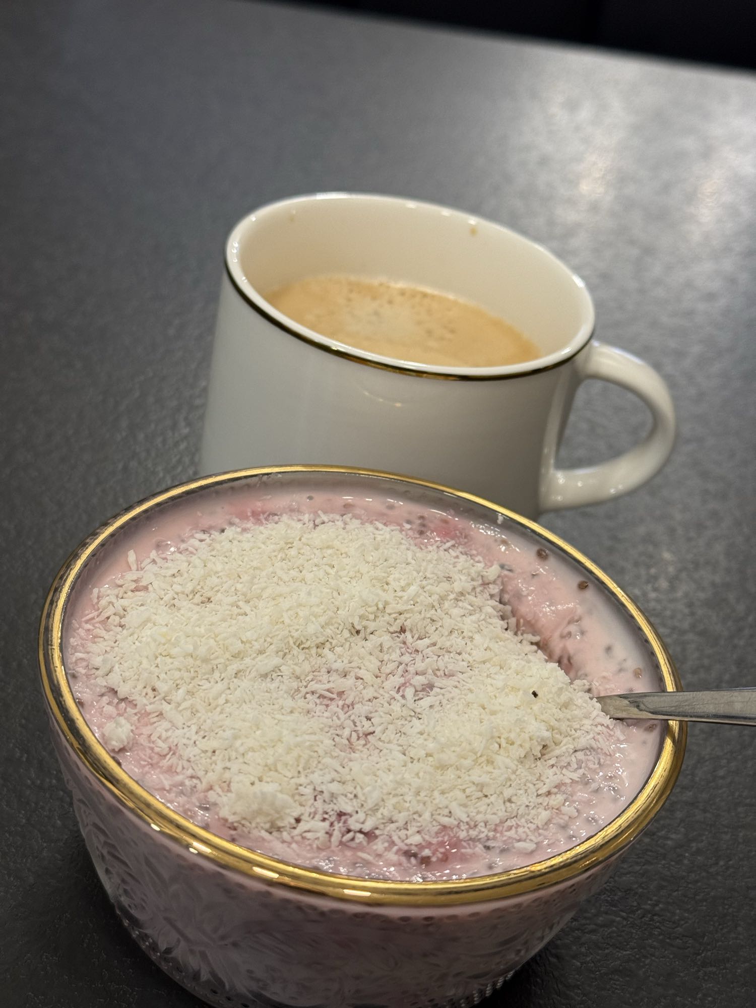 Bol yaourt coco café