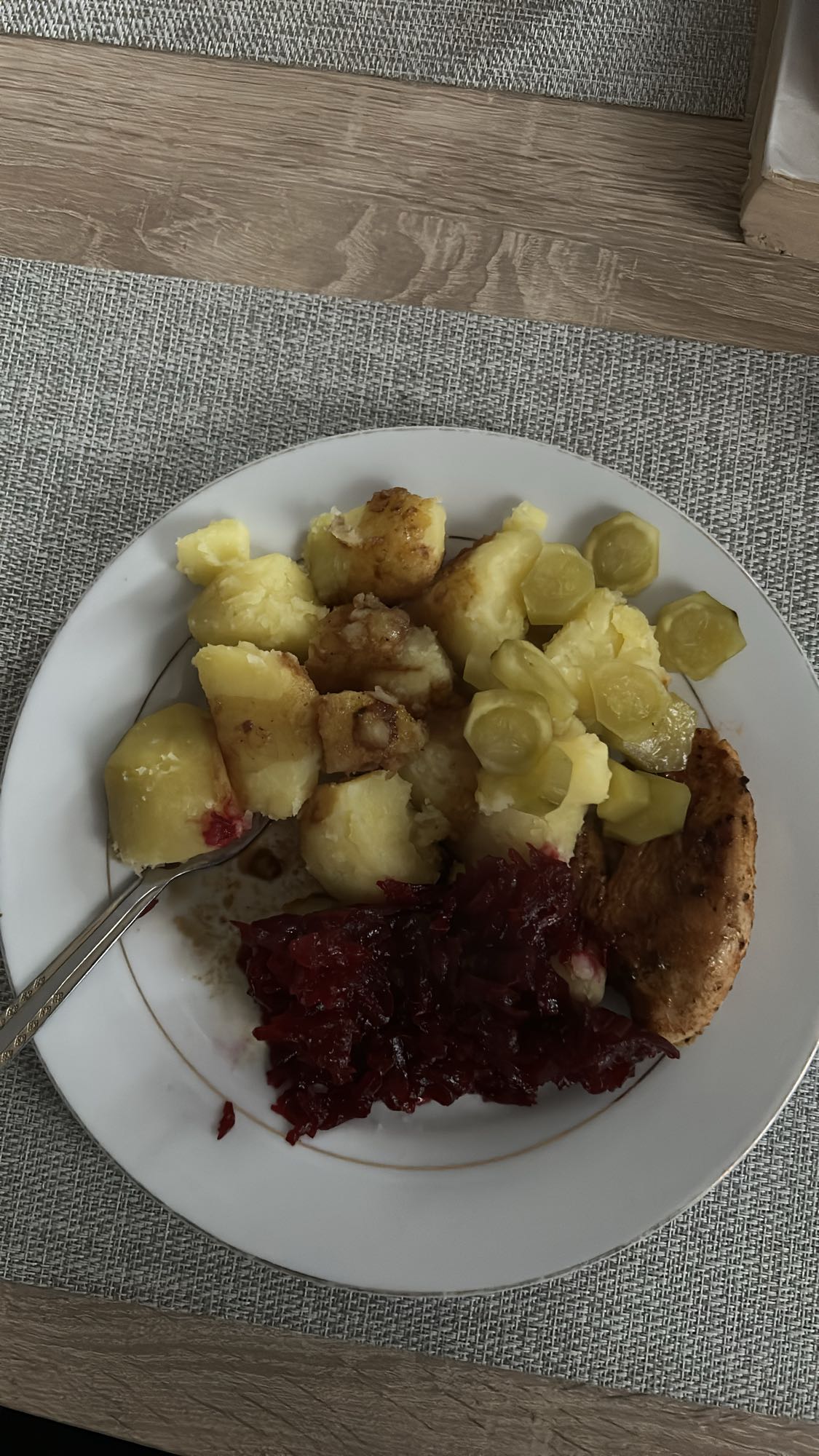 Ziemniaki z kurczakiem