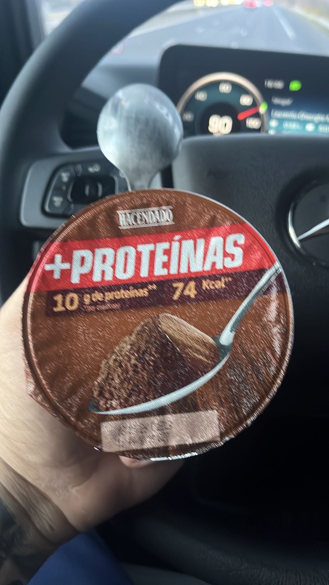 Budincă proteică cacao