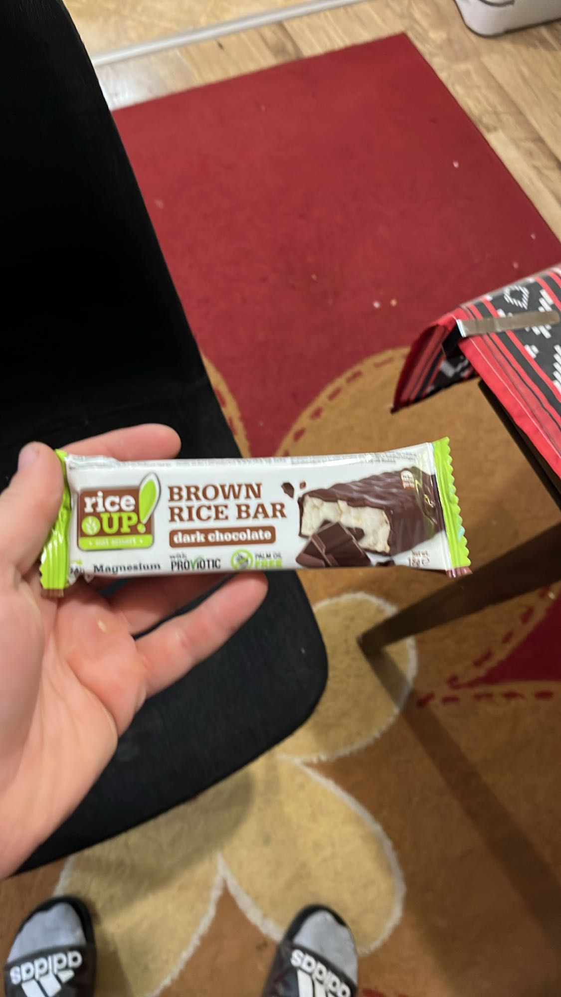 Брауни бар с кафяв ориз