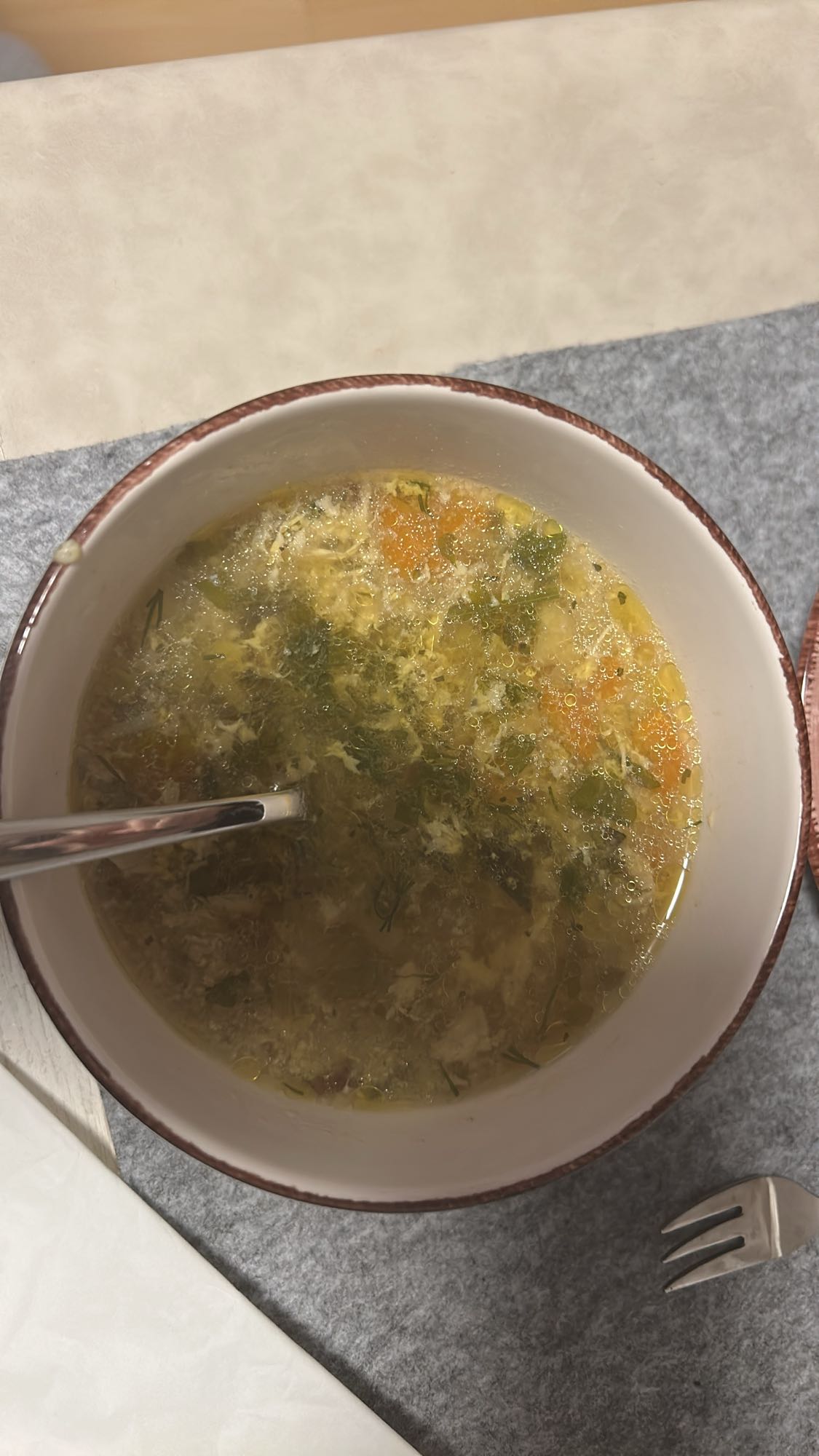 sopa de pollo casera