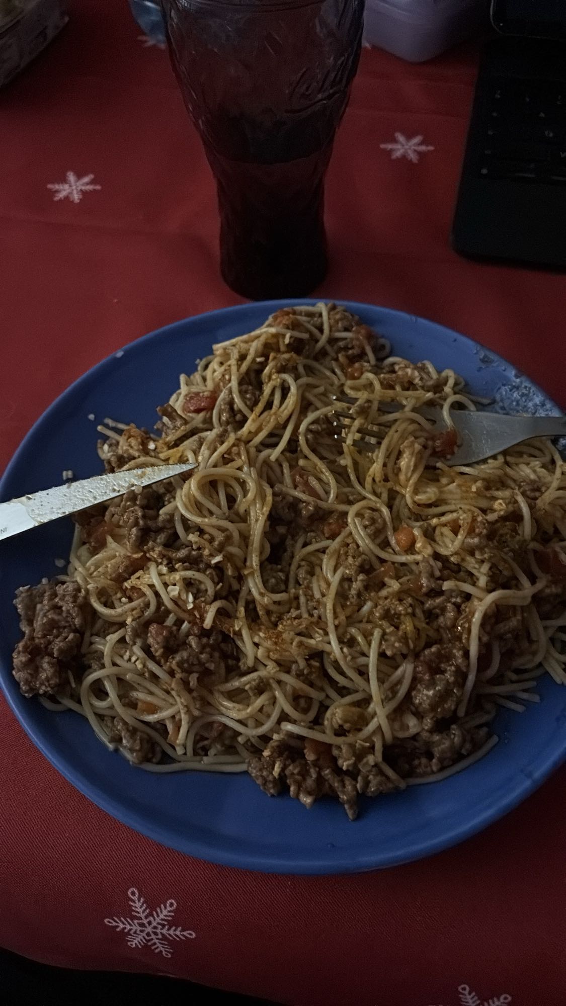 Spaghetti à la viande