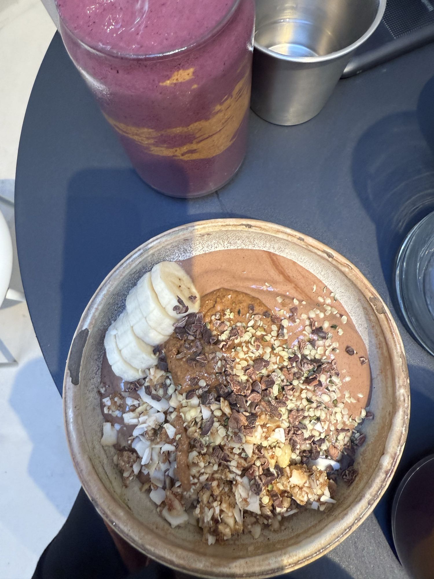 Bol smoothie banane cacao
