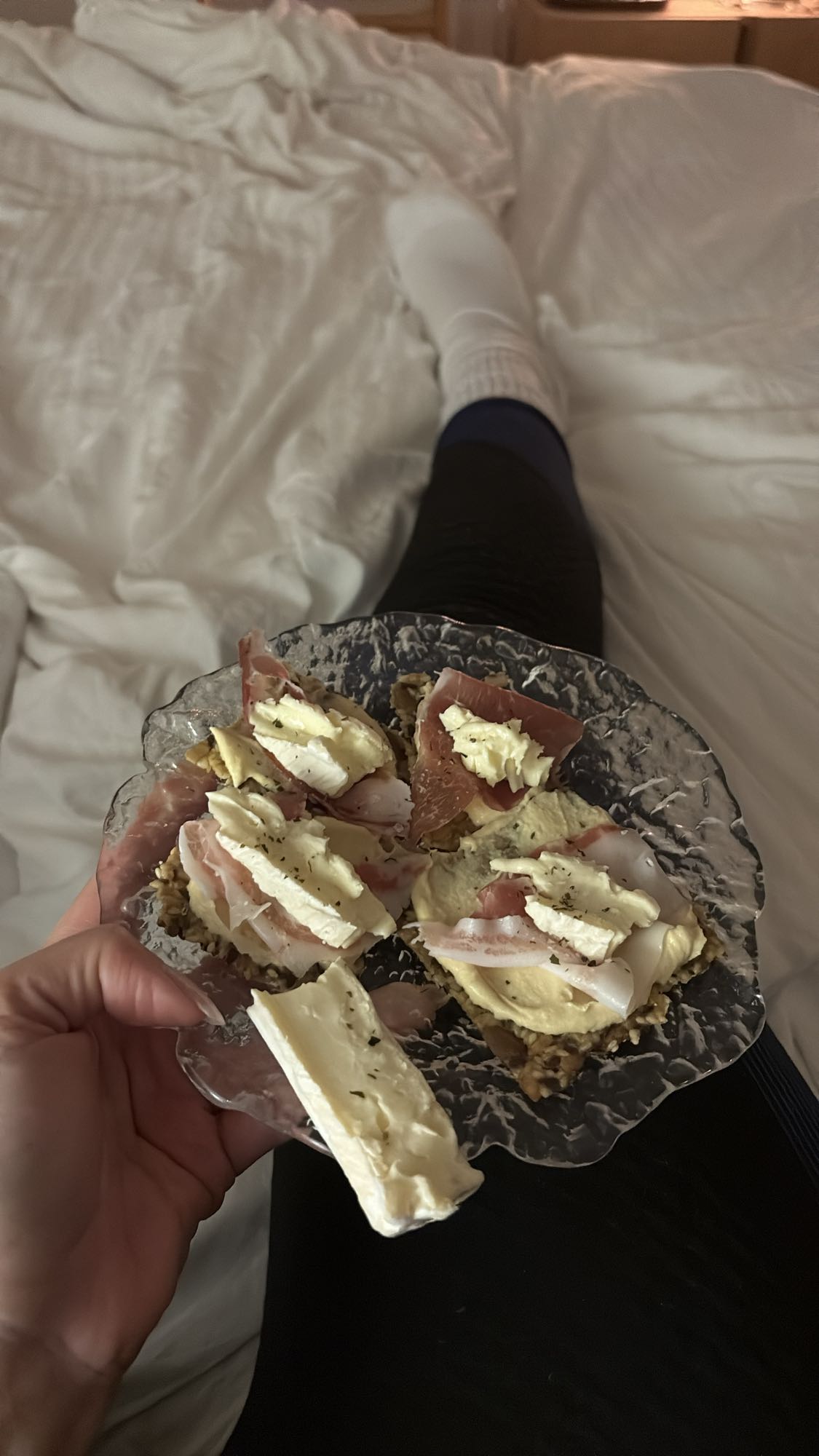 Knäckebröd med pålägg