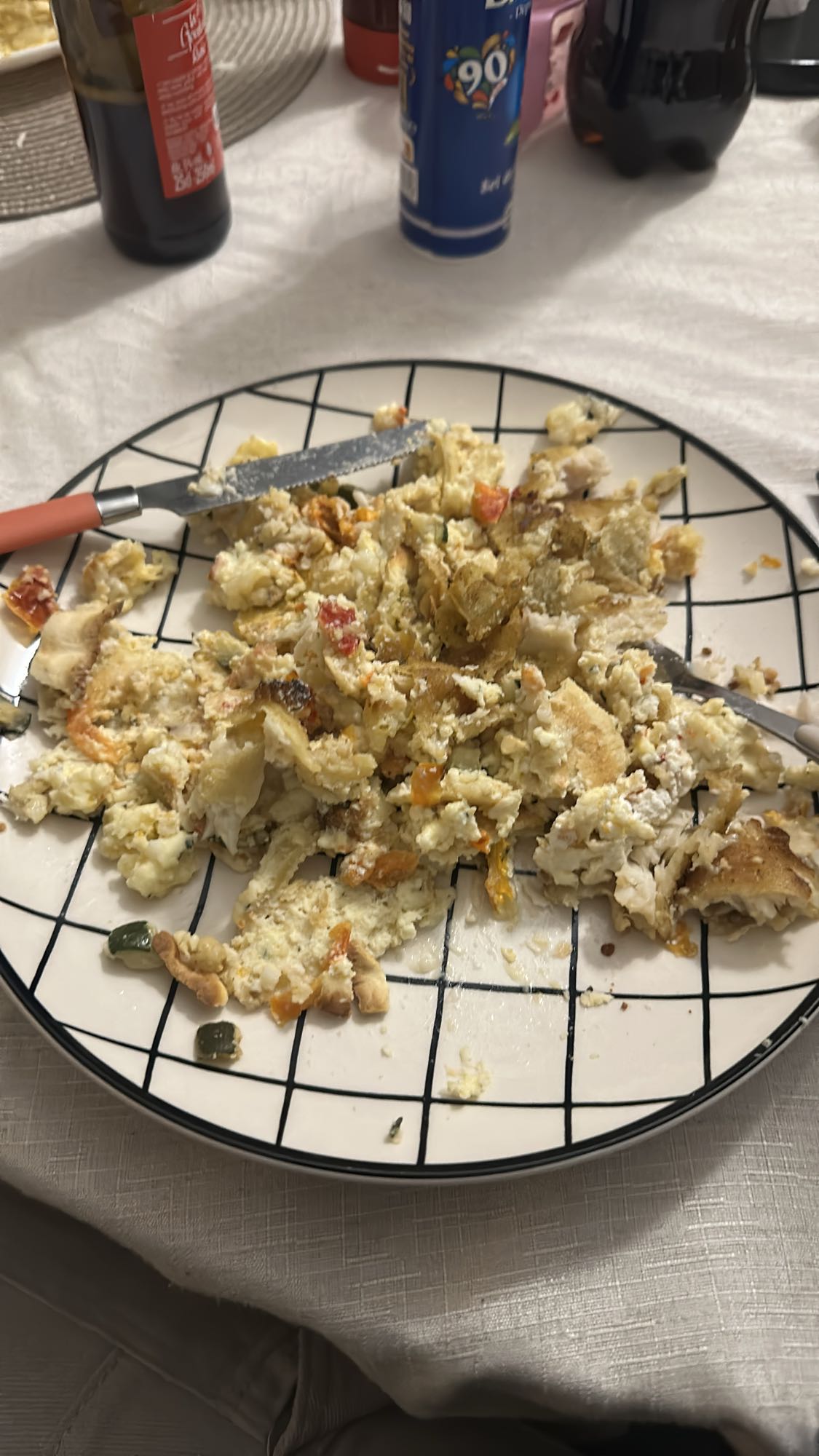 Omelette aux légumes