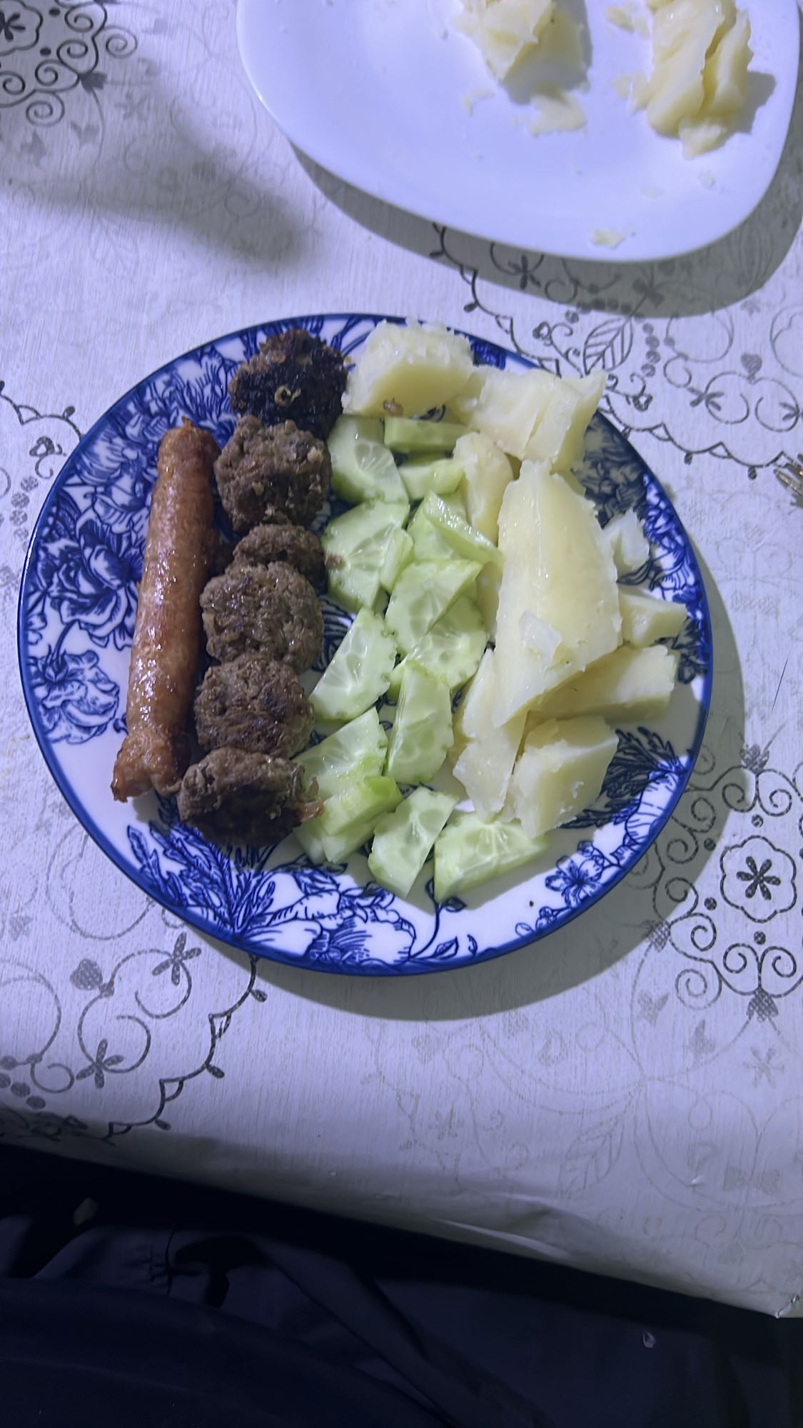Assiette viande et légumes