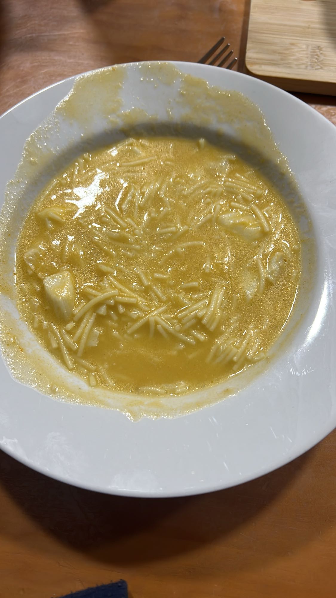 sopa de fideos