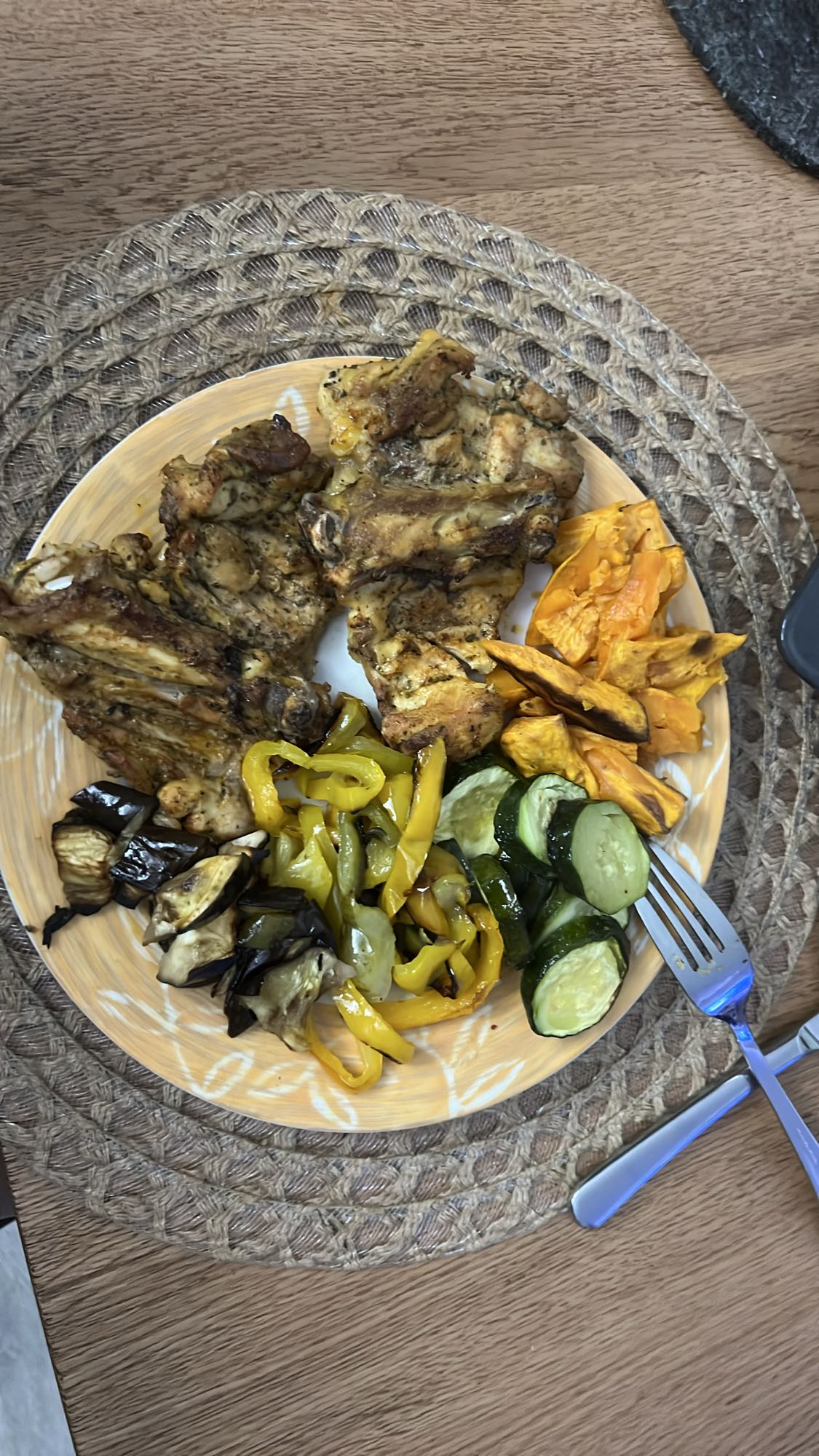 Grilled Chicken & Veggies