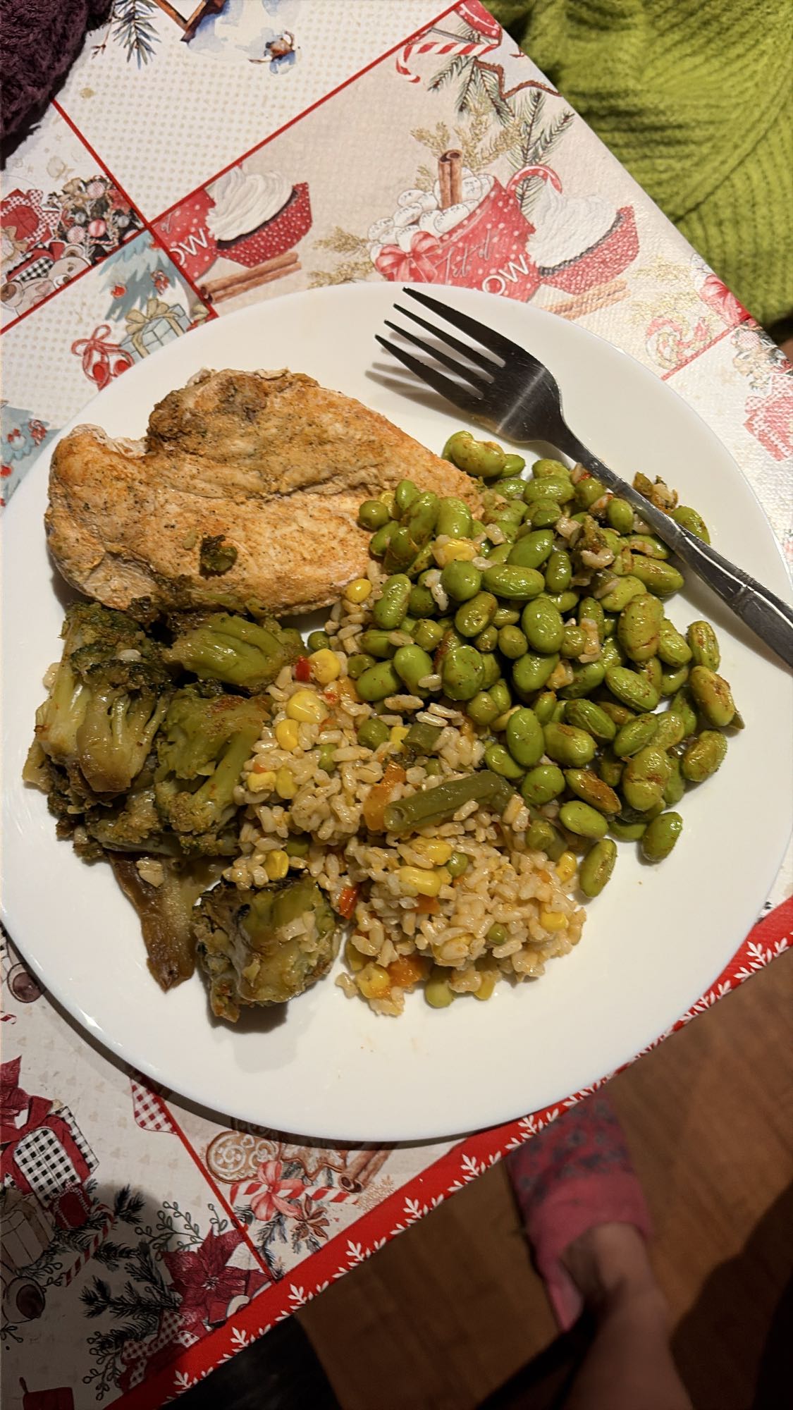 Piept de pui cu legume