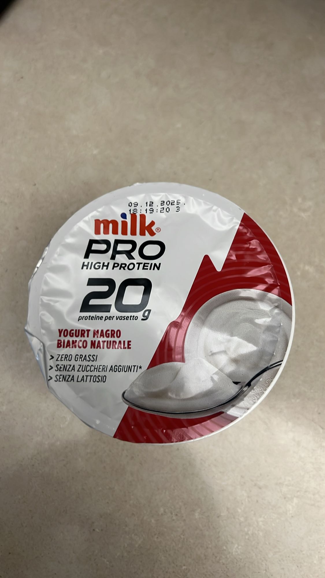 Yogurt magro proteico