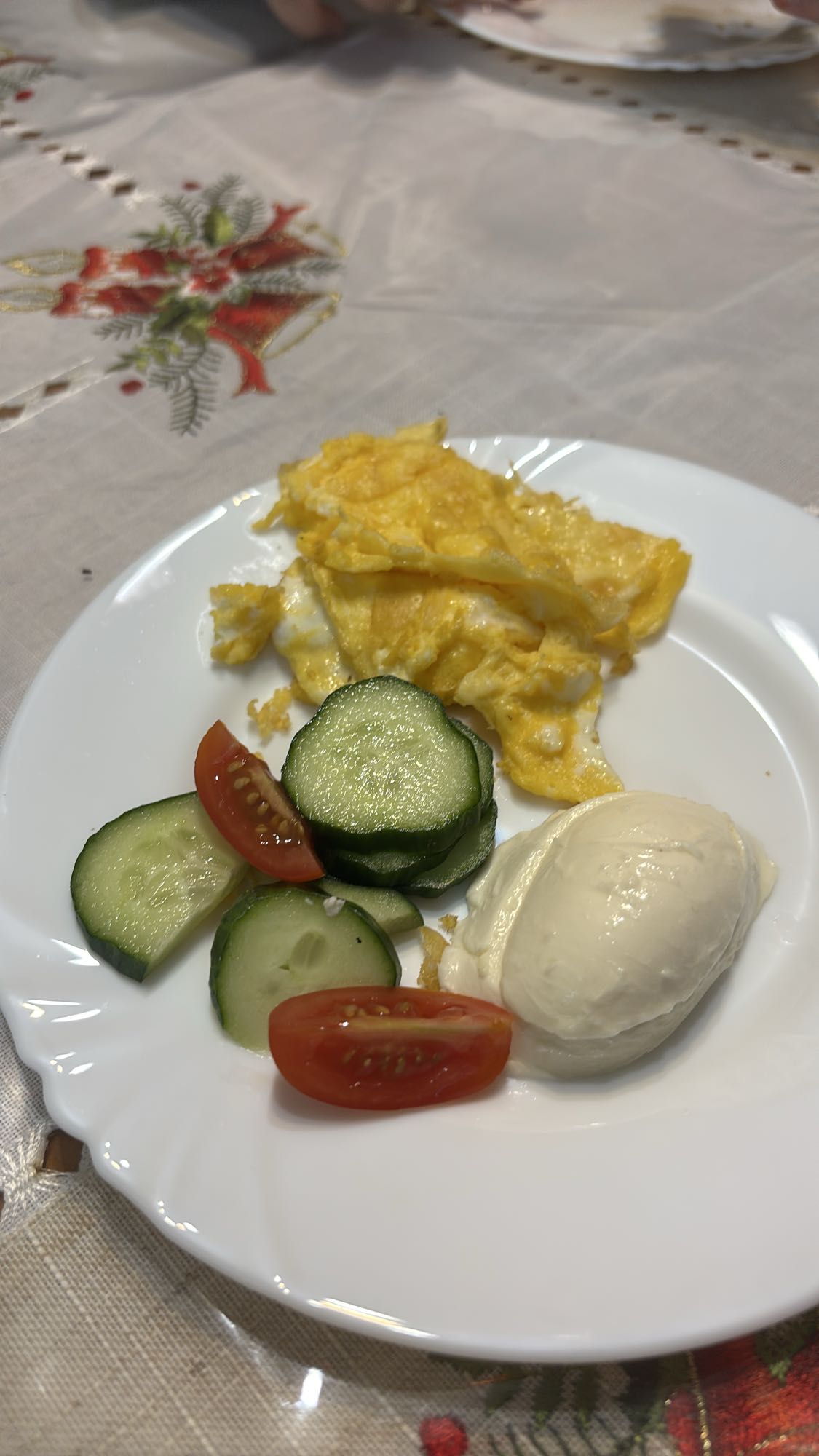 Rántotta zöldségekkel