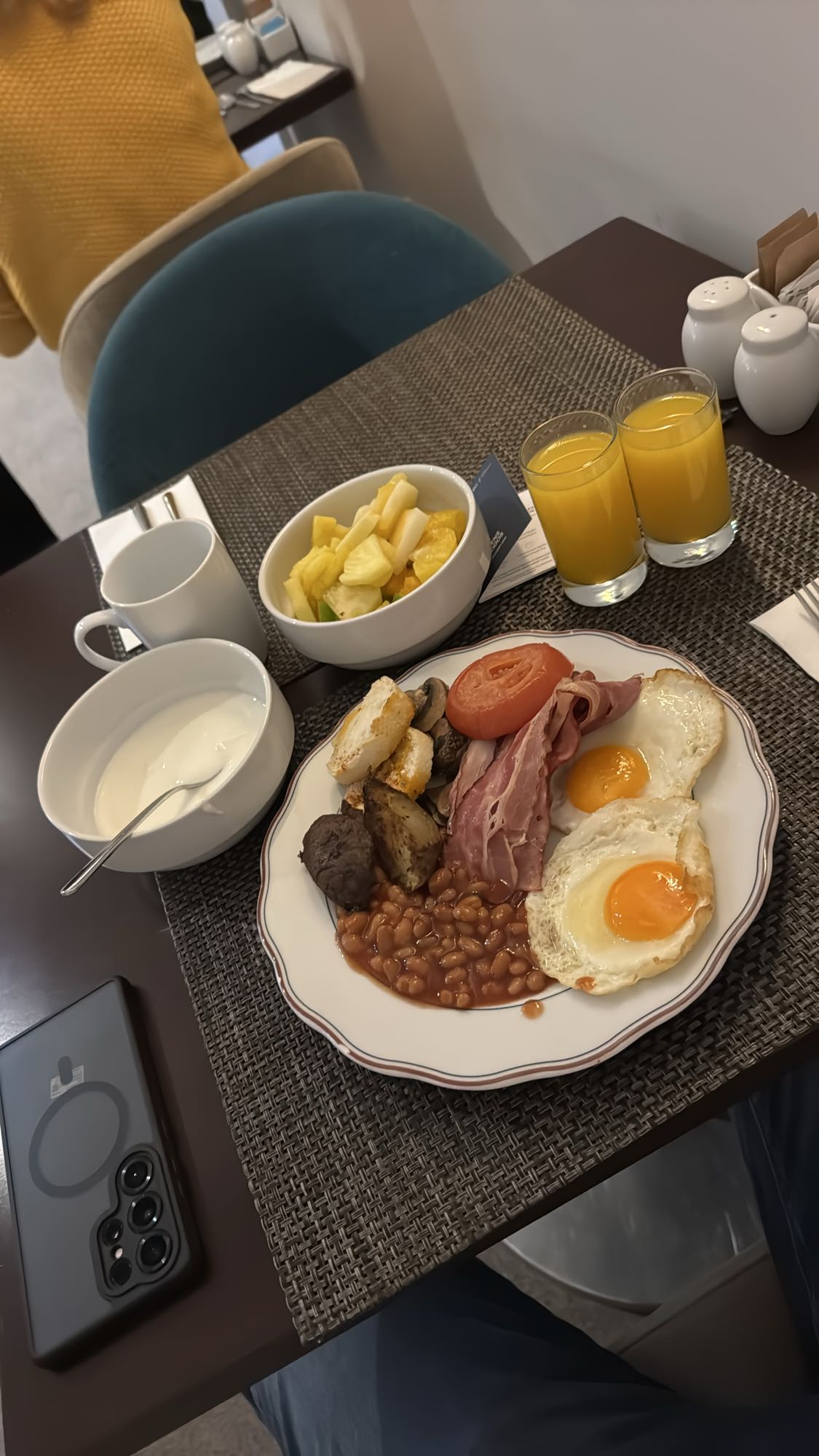 Inglés desayuno completo