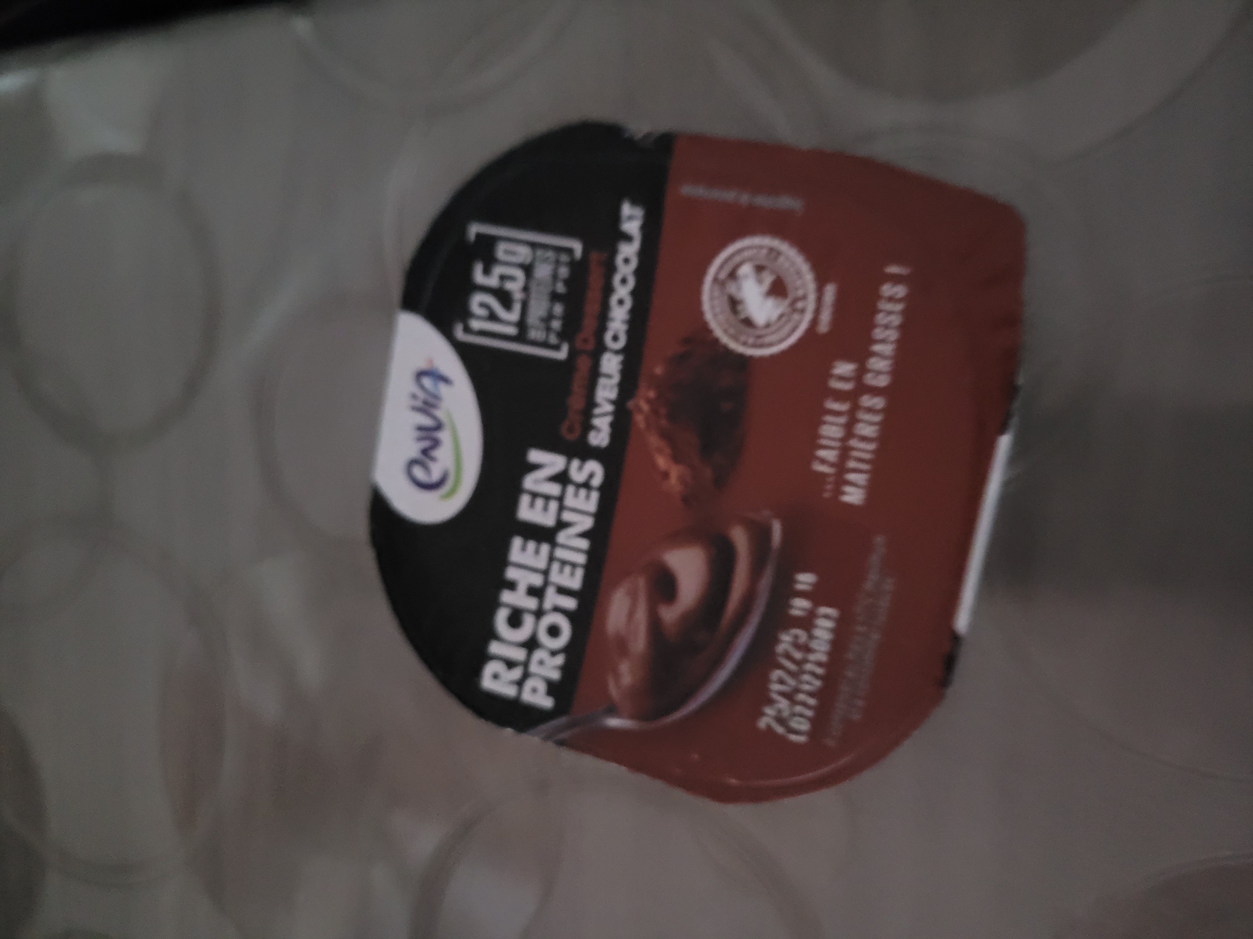 Crème chocolat protéinée