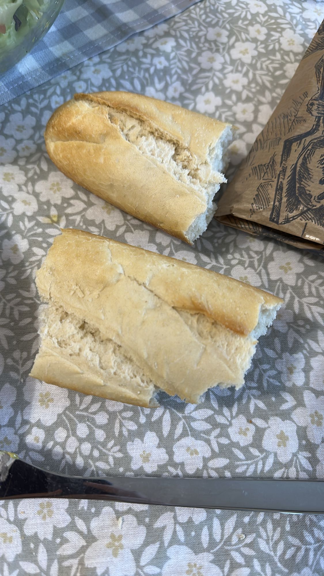 White Baguette Bread