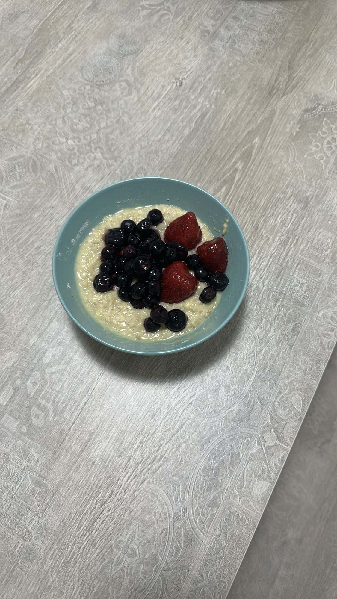 Avena con frutas