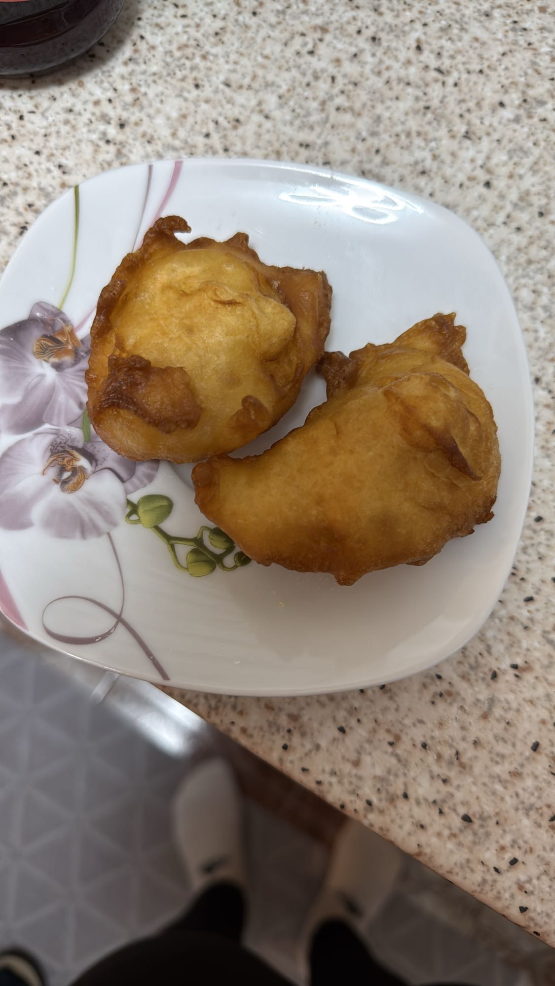 Frittierte Teigtaschen