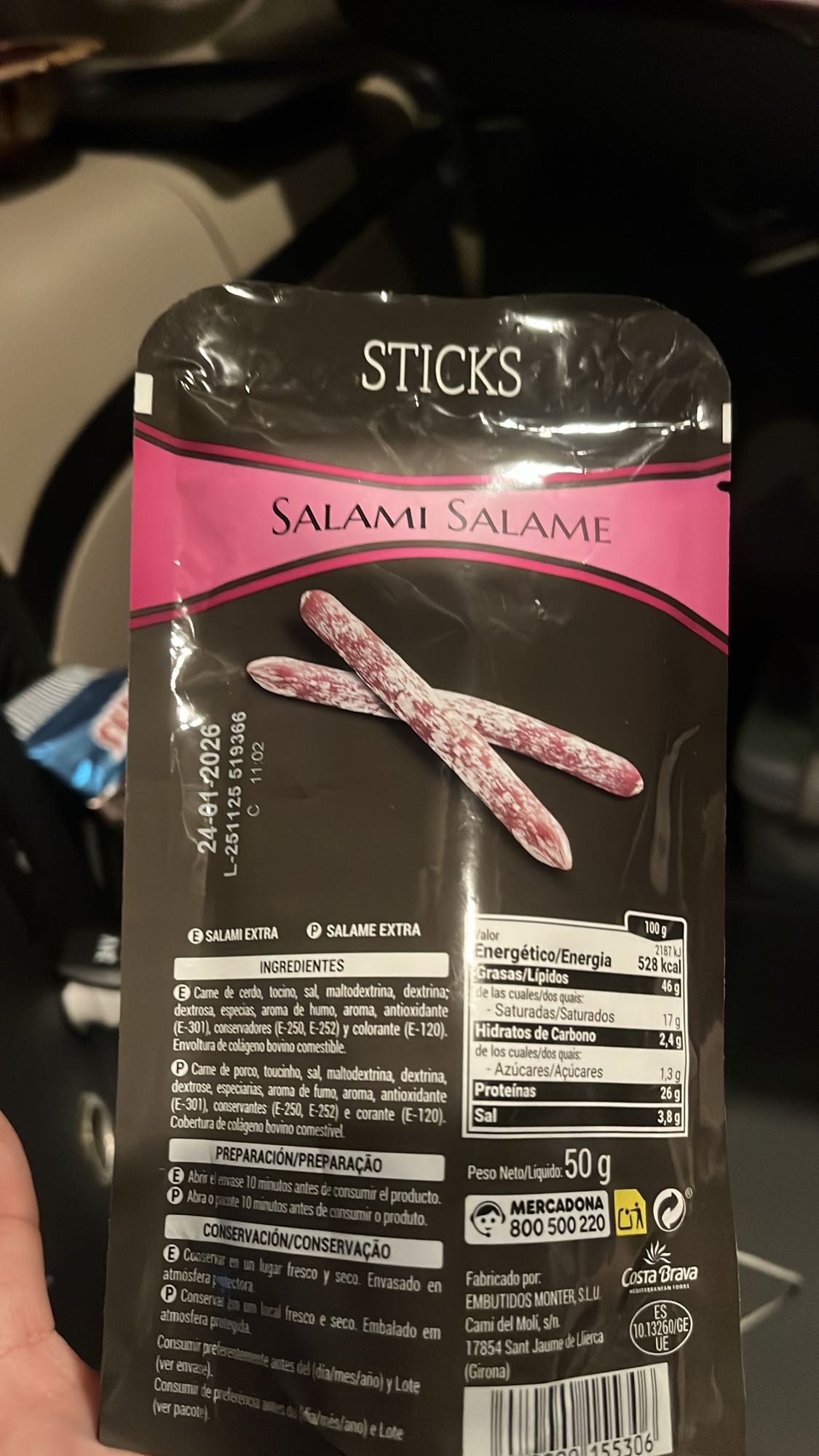 Sticks Salami
