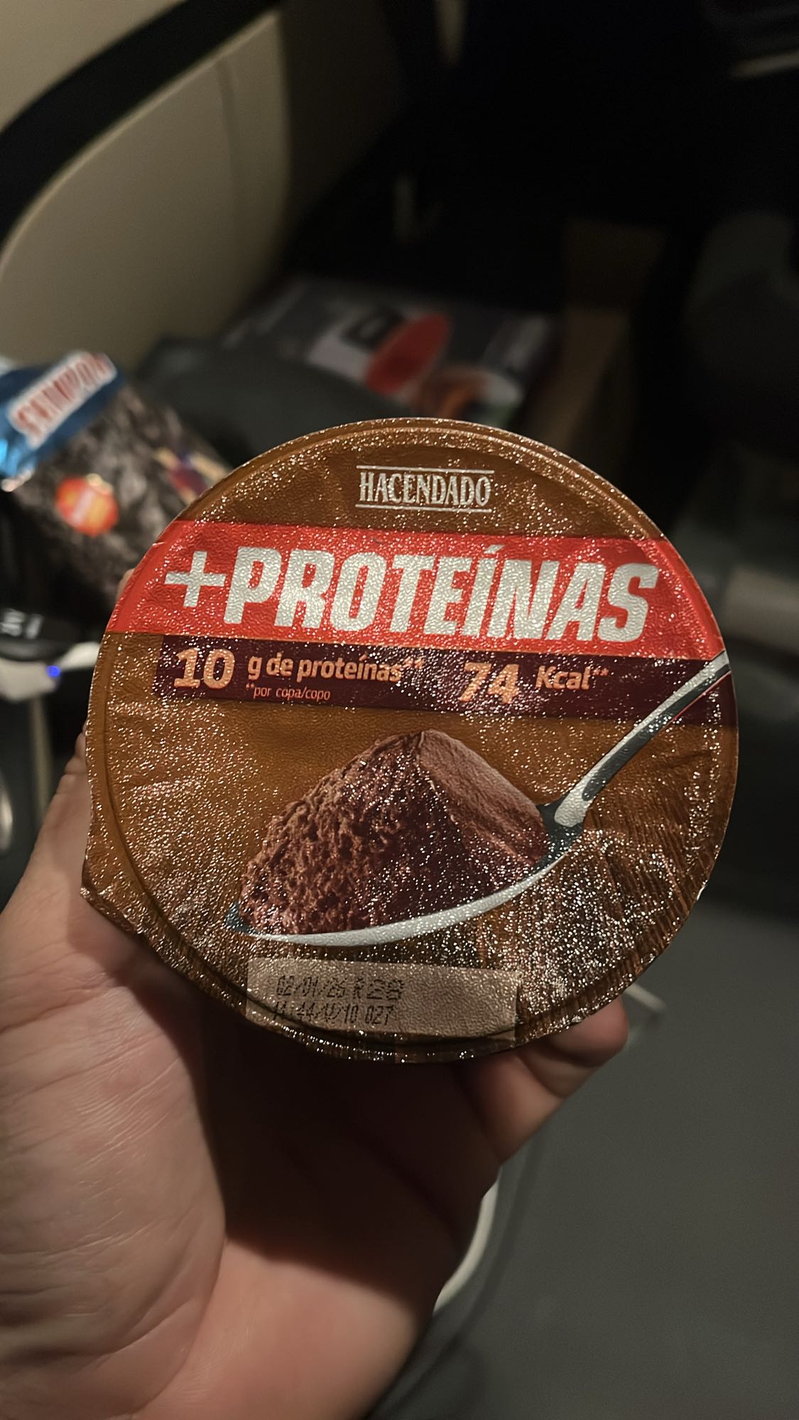 Budincă proteică ciocolată