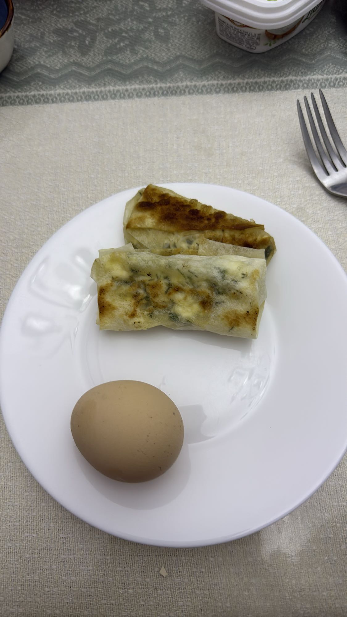 яйцо и бёрек